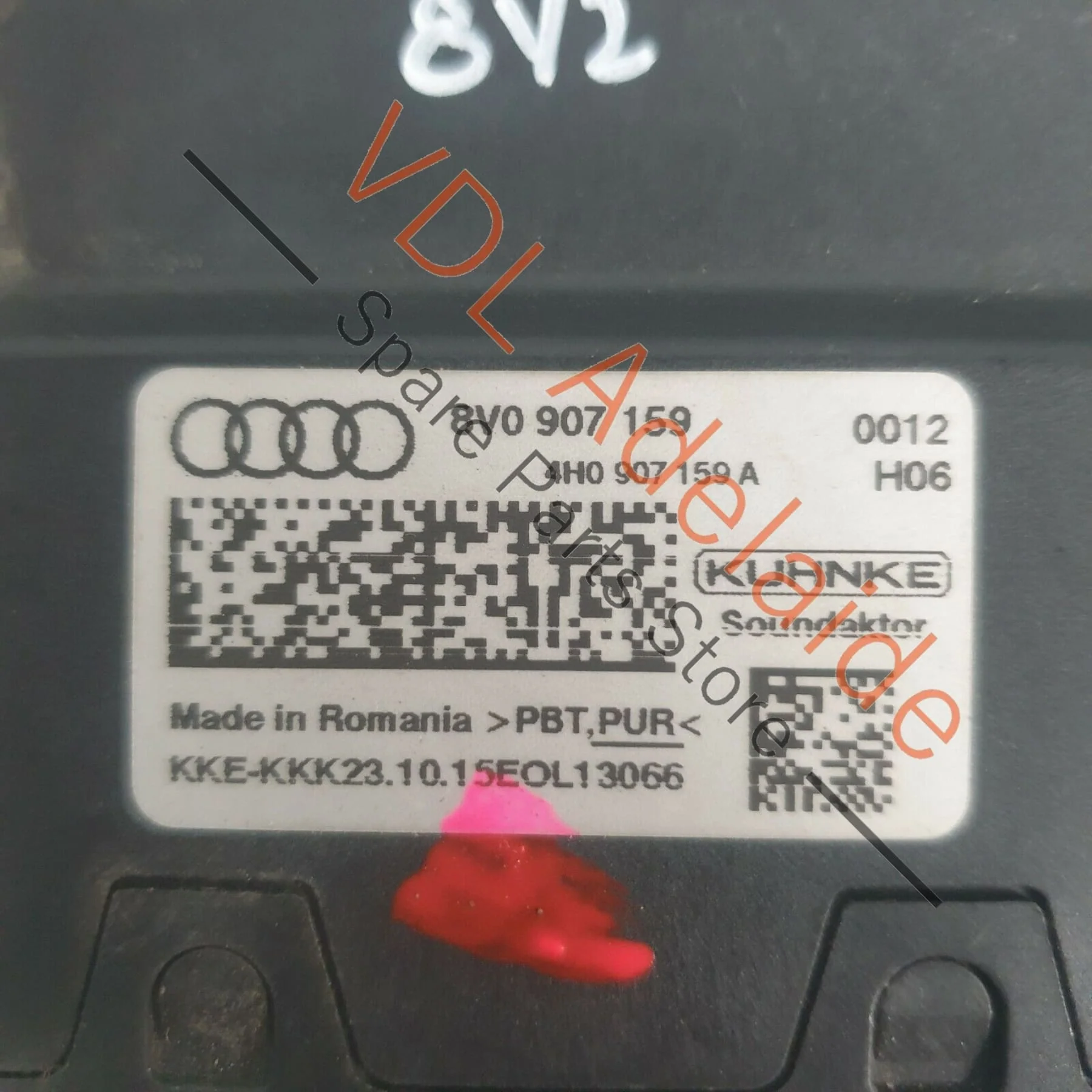 Audi S3 8V Control Unit for Impact Sound 8V0907159 - Image 8