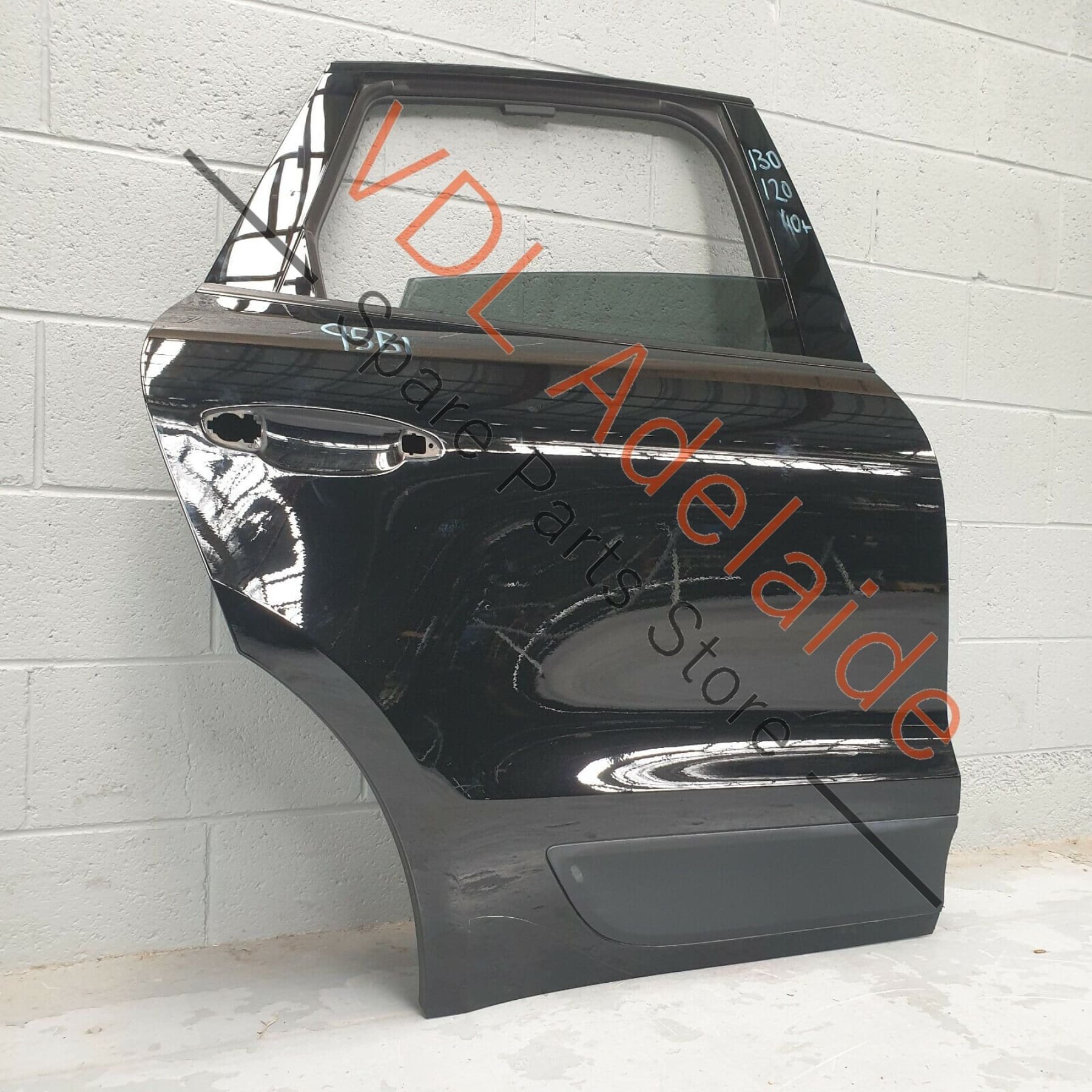 Porsche Macan GTS 95B RHS Right Side Rear Door Panel Shell Black A1A1 - Image 4