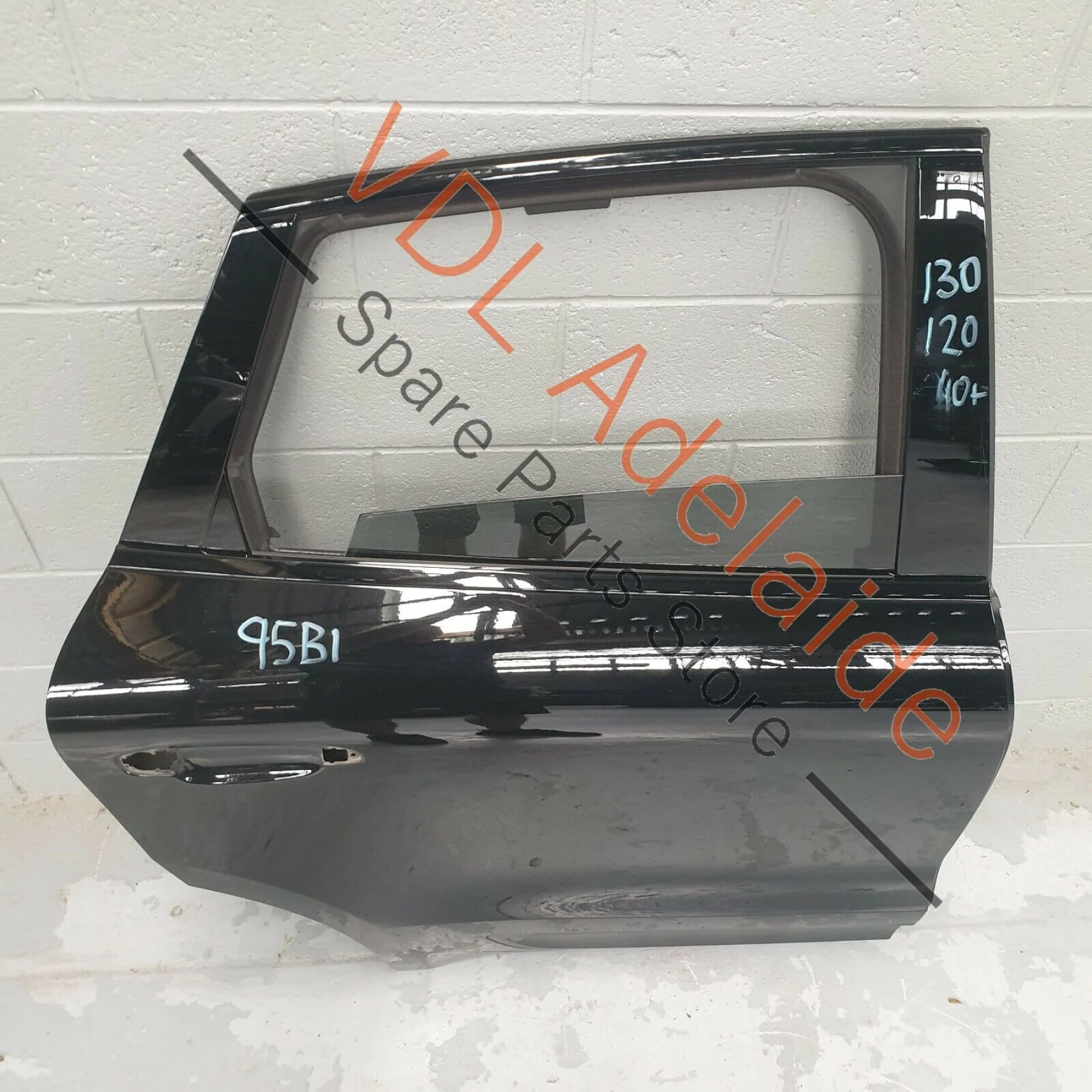 Porsche Macan GTS 95B RHS Right Side Rear Door Panel Shell Black A1A1 - Image 5