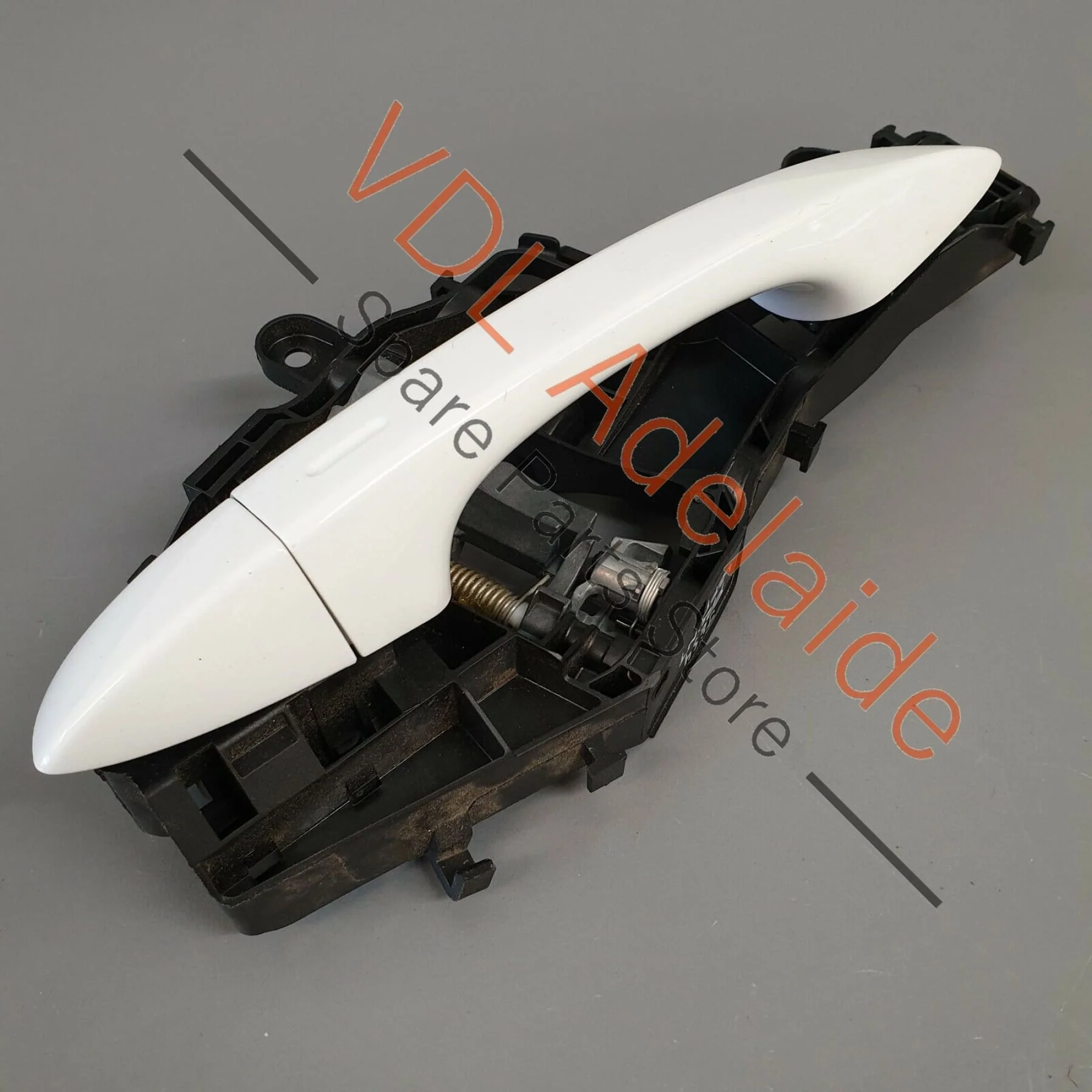 VW Tiguan MQB Gen2 Front Left Exterior Door Handle Pure White 0Q C9A KESSY - Image 4