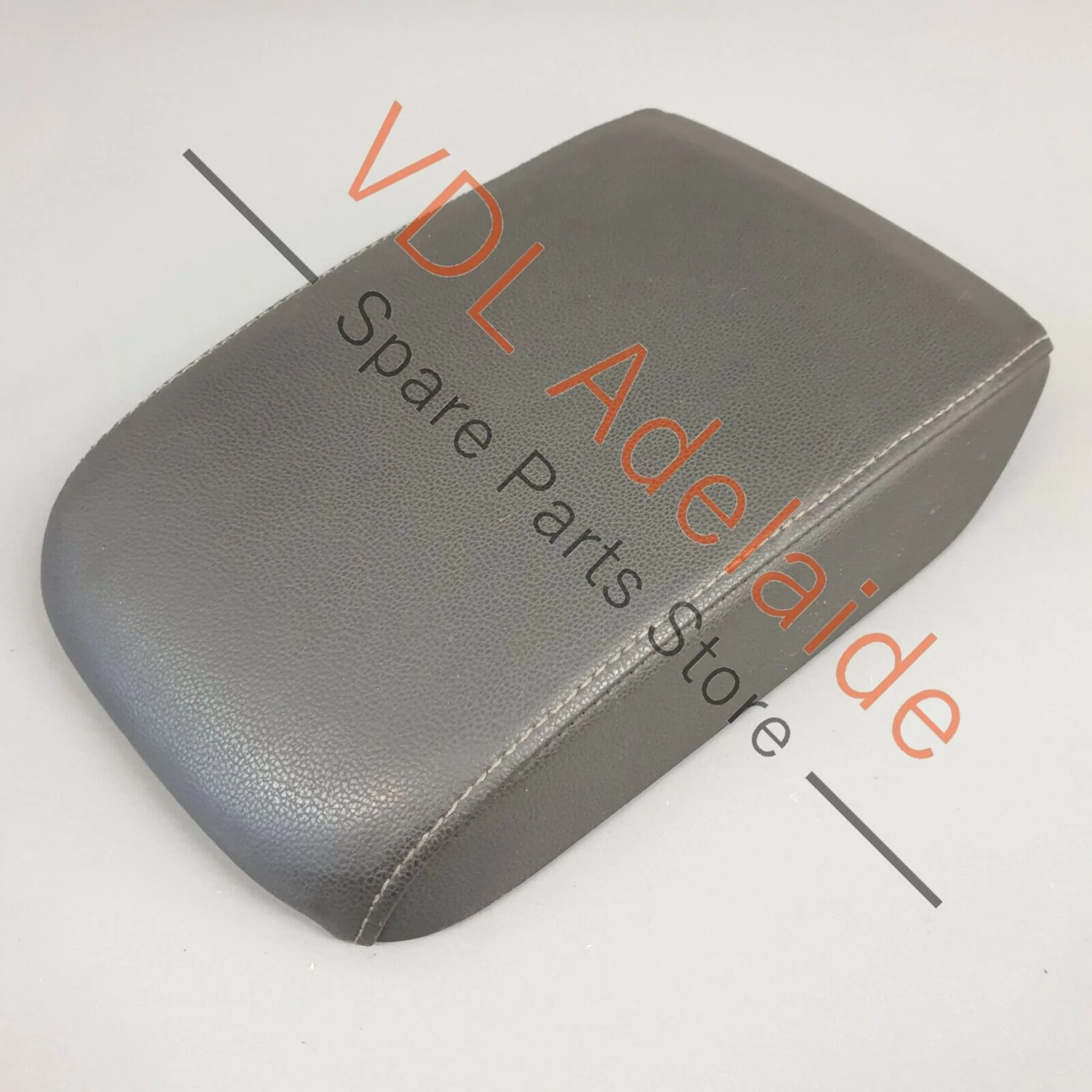 VW Golf MK7 Wagon Centre Console Armrest Cover Titan Black / Swing Leatherette