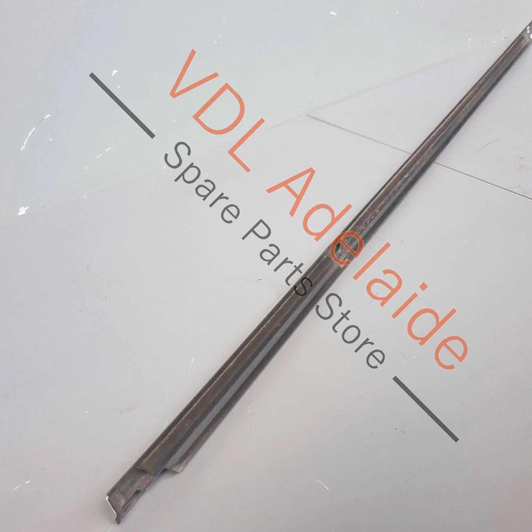 VW Tiguan MQB Mk2 Exterior Window Slot Weather Strip Seal Chrome Rear Left Door - Image 4