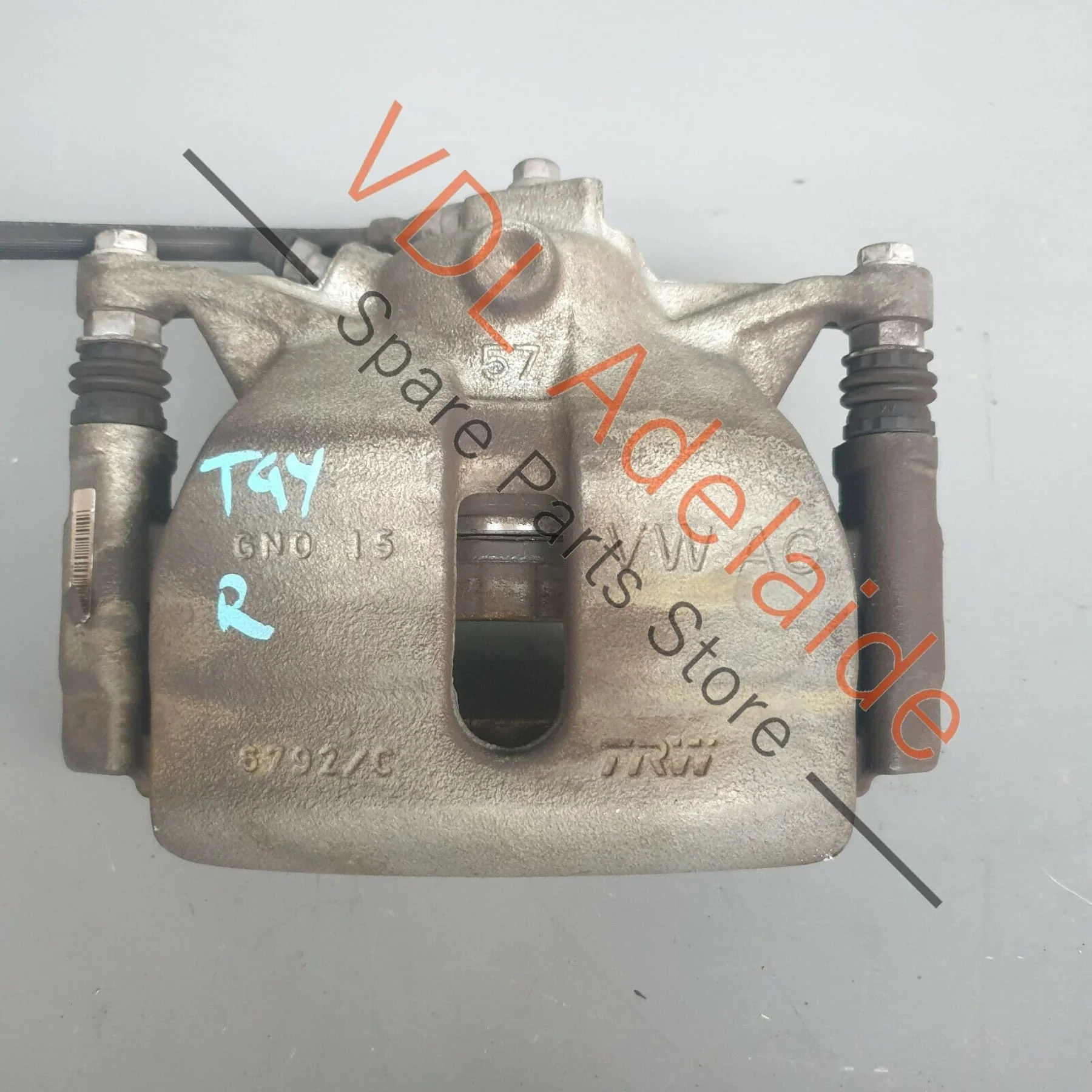 VW Audi Floating Front Brake Caliper with Carrier for 288 x 25mm Vented Right - Image 10