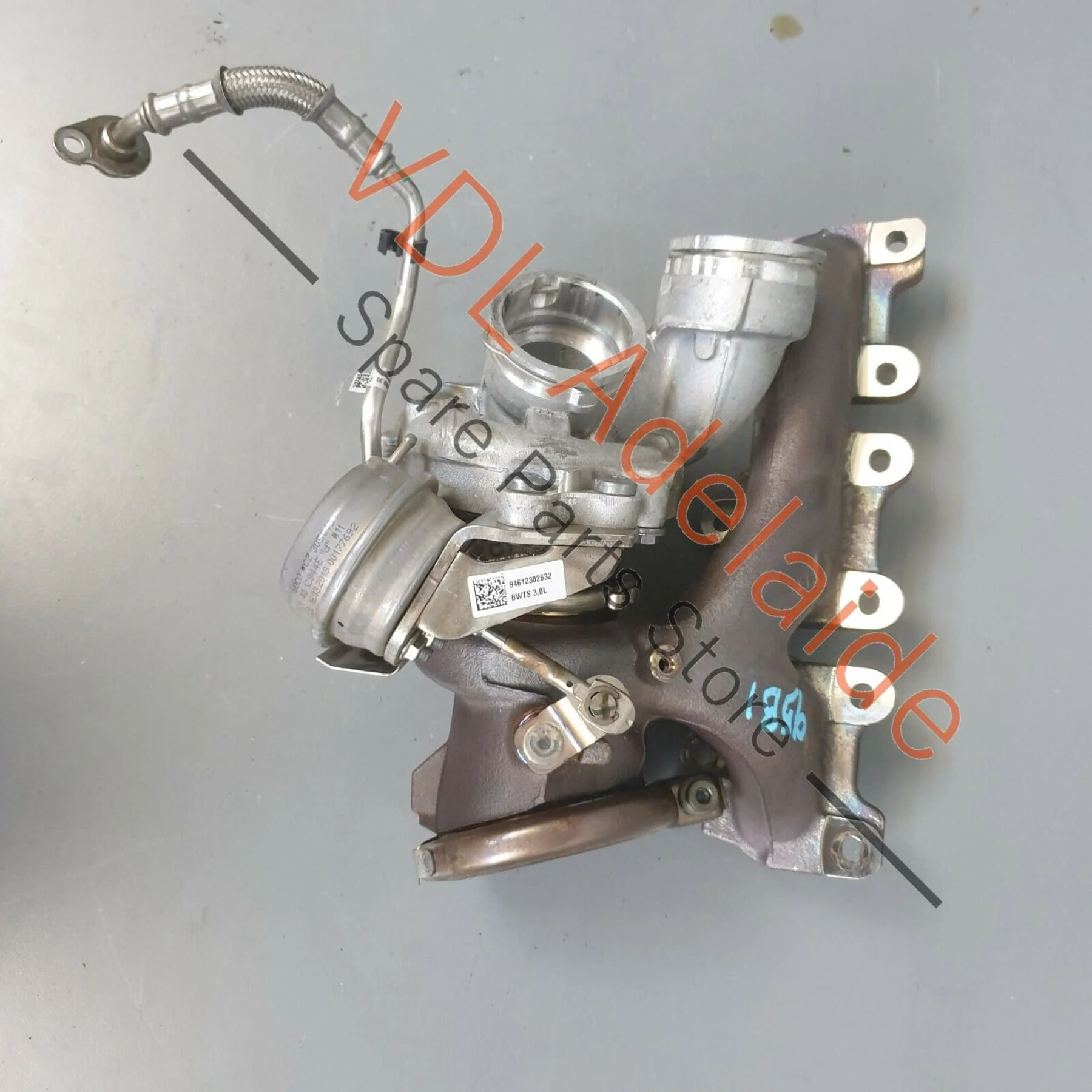 Porsche Macan 95B 3.0T V6 LHS Turbocharger for Cyl 4-6 94612302632 CTMA DCNA - Image 3