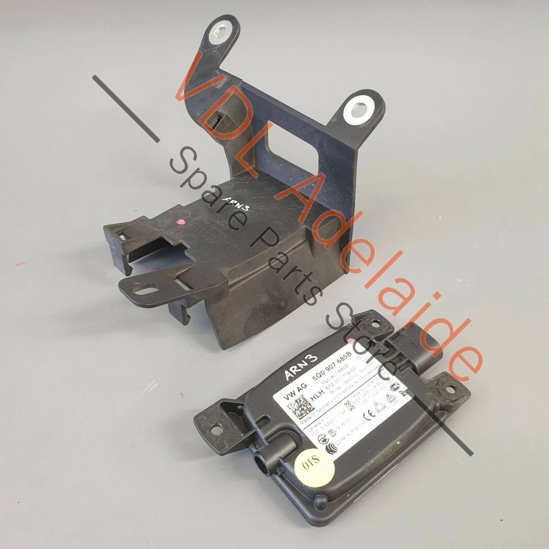 VW Golf R MK7 Left Side Slave Control Unit for Blind Spot Detection 5Q0907685B - Image 4