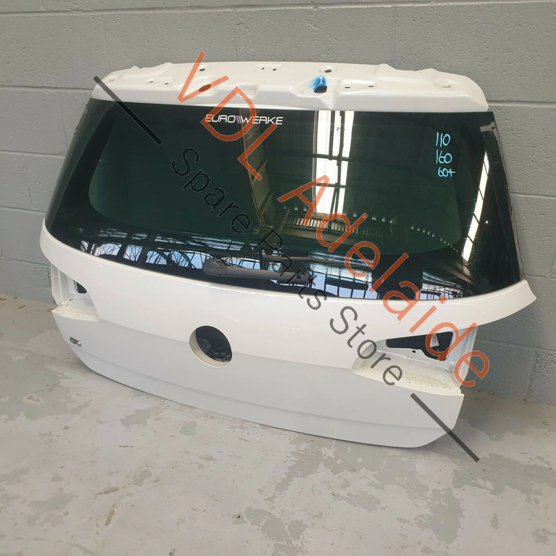 VW Golf R MK7 Bootlid Boot Trunk Rear Hatch Lid Door Panel Shell Pearl White - Image 5