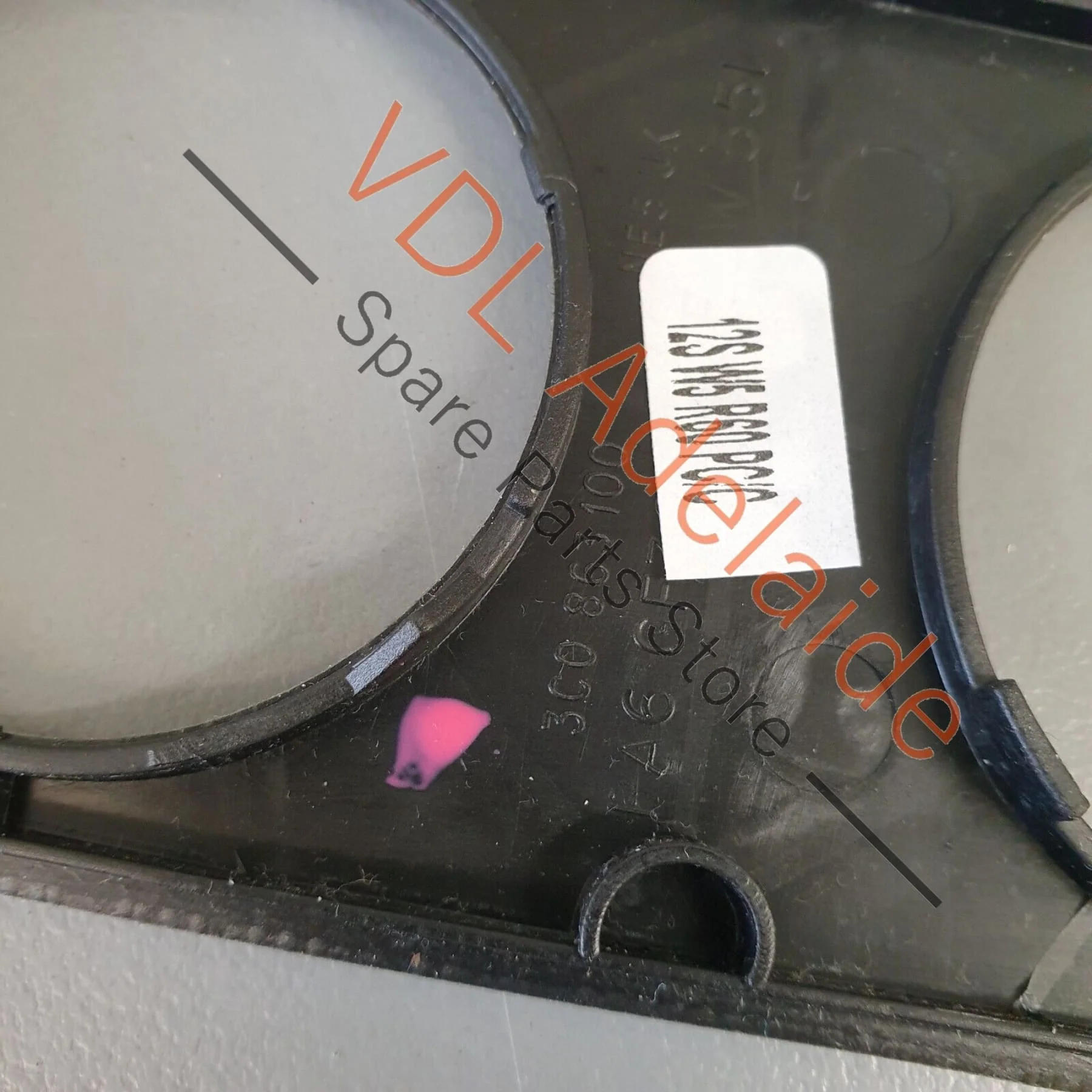 VW Passat R36 B6 3C AC Aircon Climate Switch Surround Trim Brushed 3C0863100A - Image 6