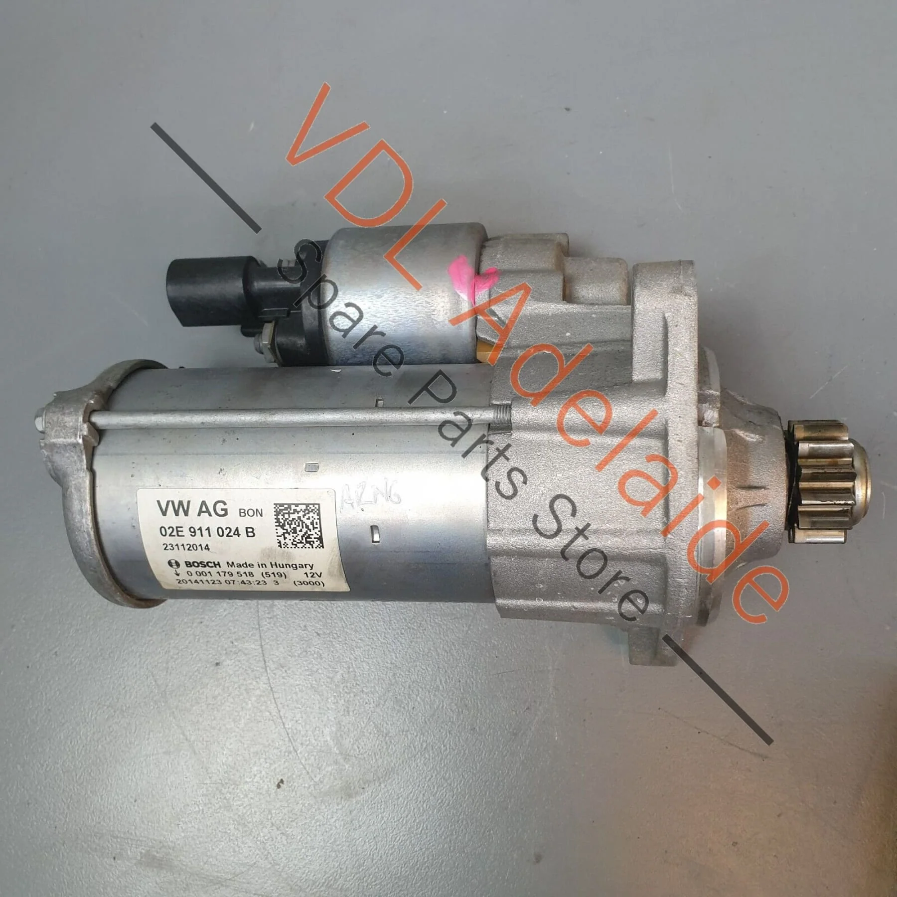 VW Golf GTi Mk7 Starter Motor 1.1Kw 02E 911 024 B BOSCH