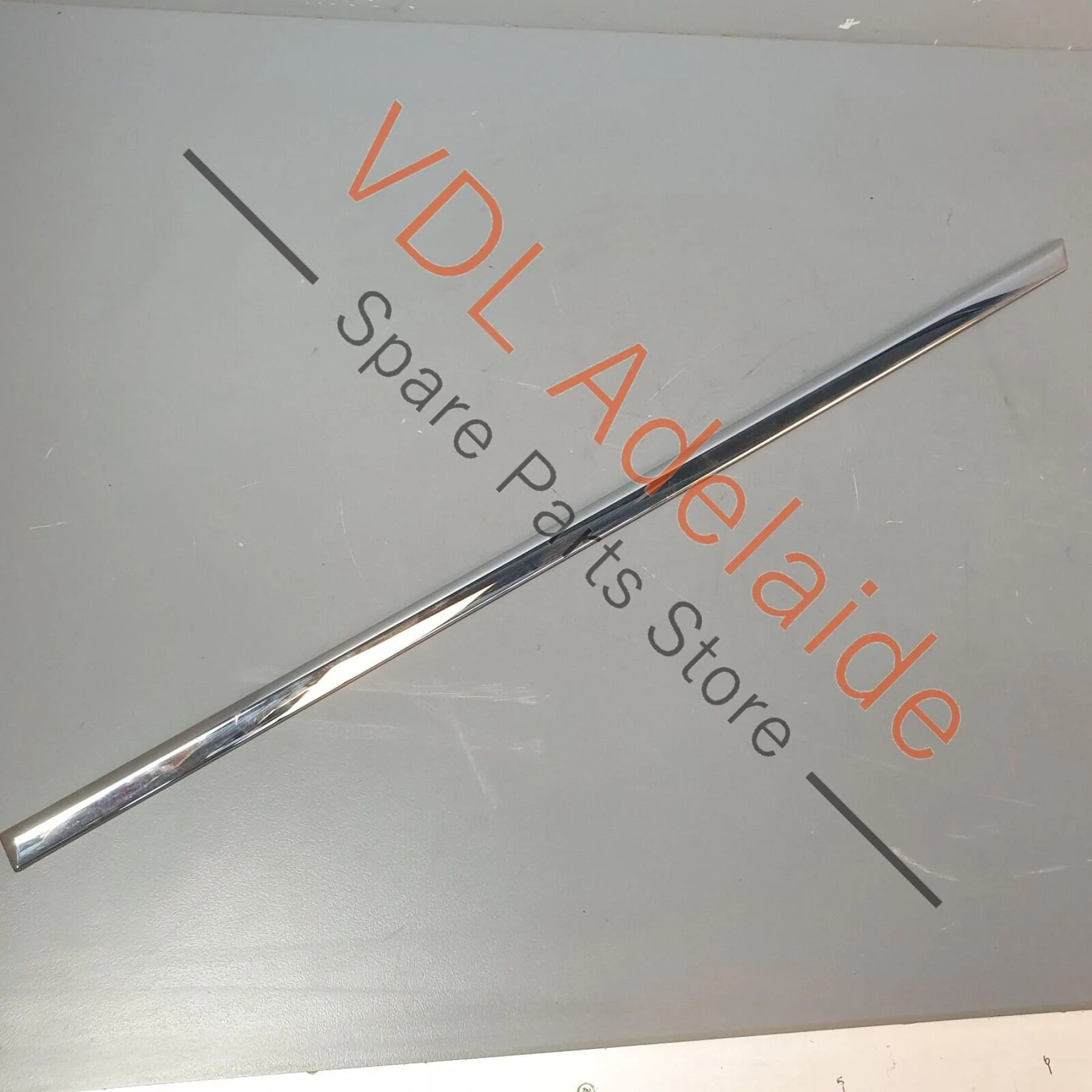 VW Passat R36 B6 Left Rear Exterior Door Chrome Moulding Strip 3C0853753C 2ZZ - Image 4