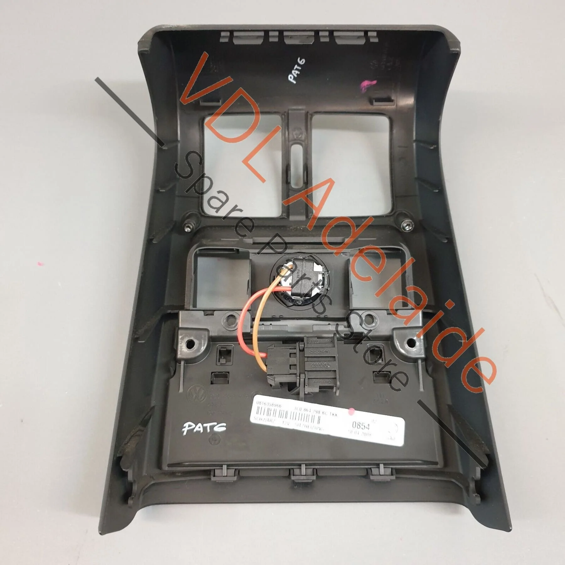VW Passat R36 B6 3C Centre Console Rear Frame Cover Trim 3C0864376F - Image 6