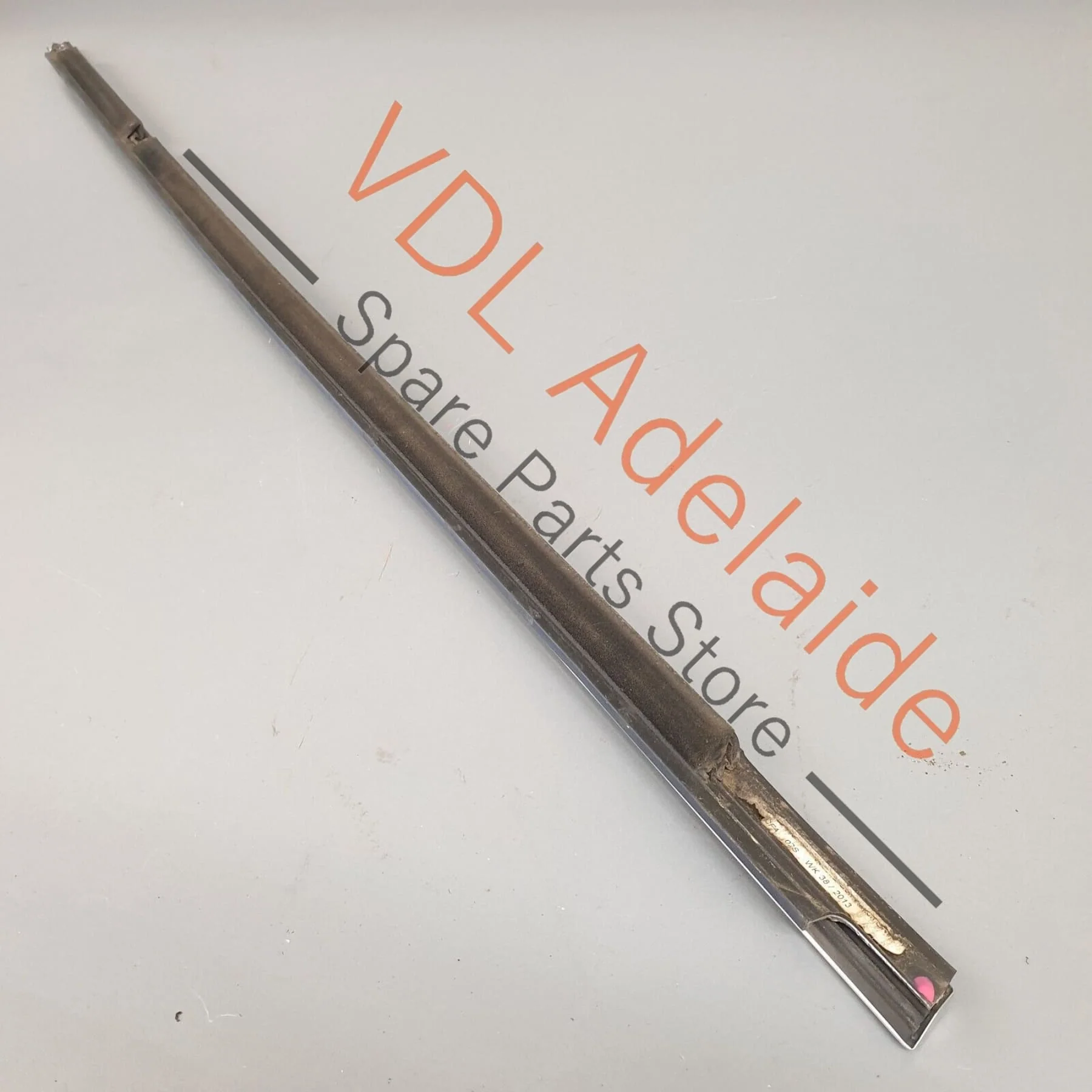 VW Golf MK7 Wagon Rear Left Exterior Chrome Window Aperture Seal Moulding - Image 6