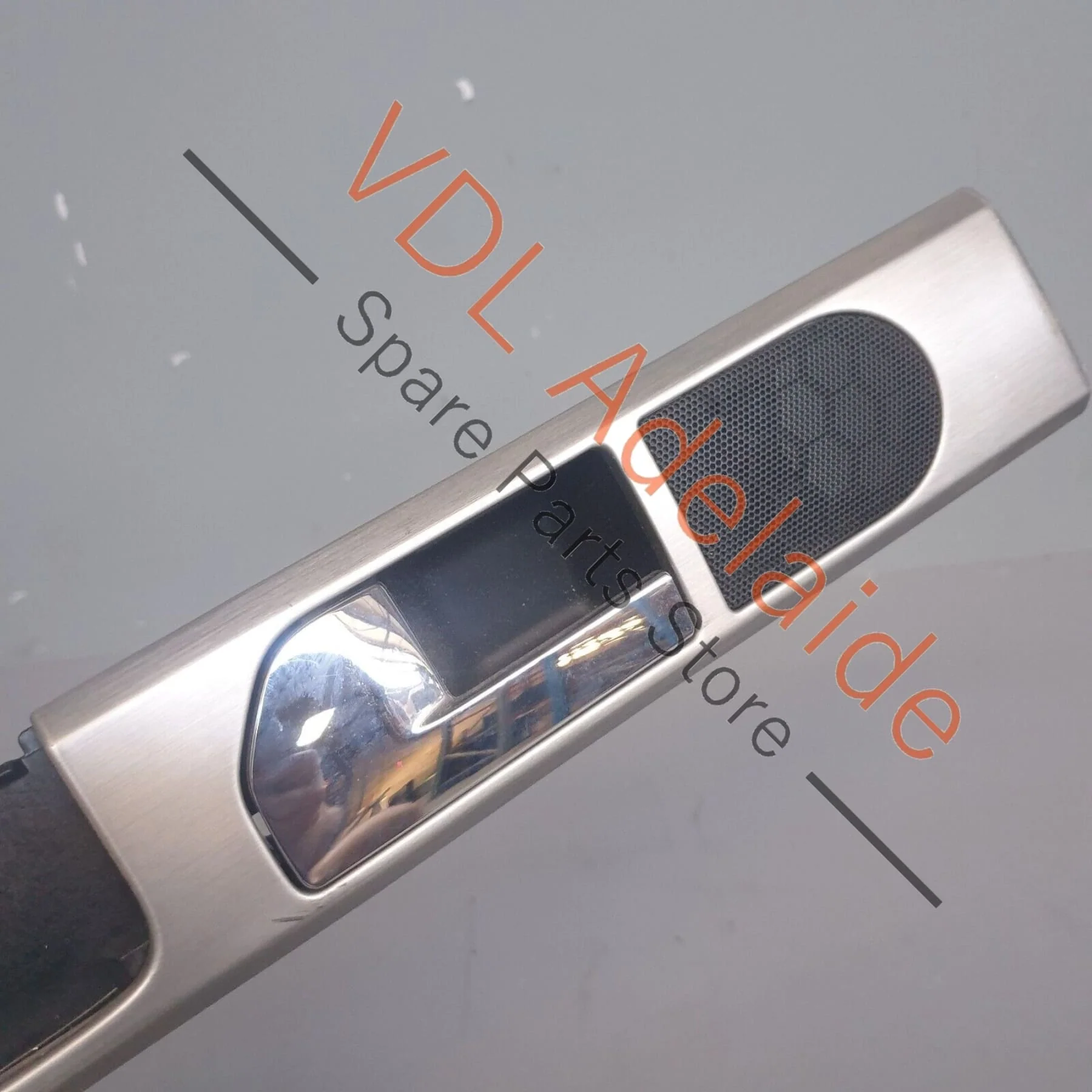 VW Touareg V10 7L Interior Rear Left Aluminium Door Trim Insert - Image 3