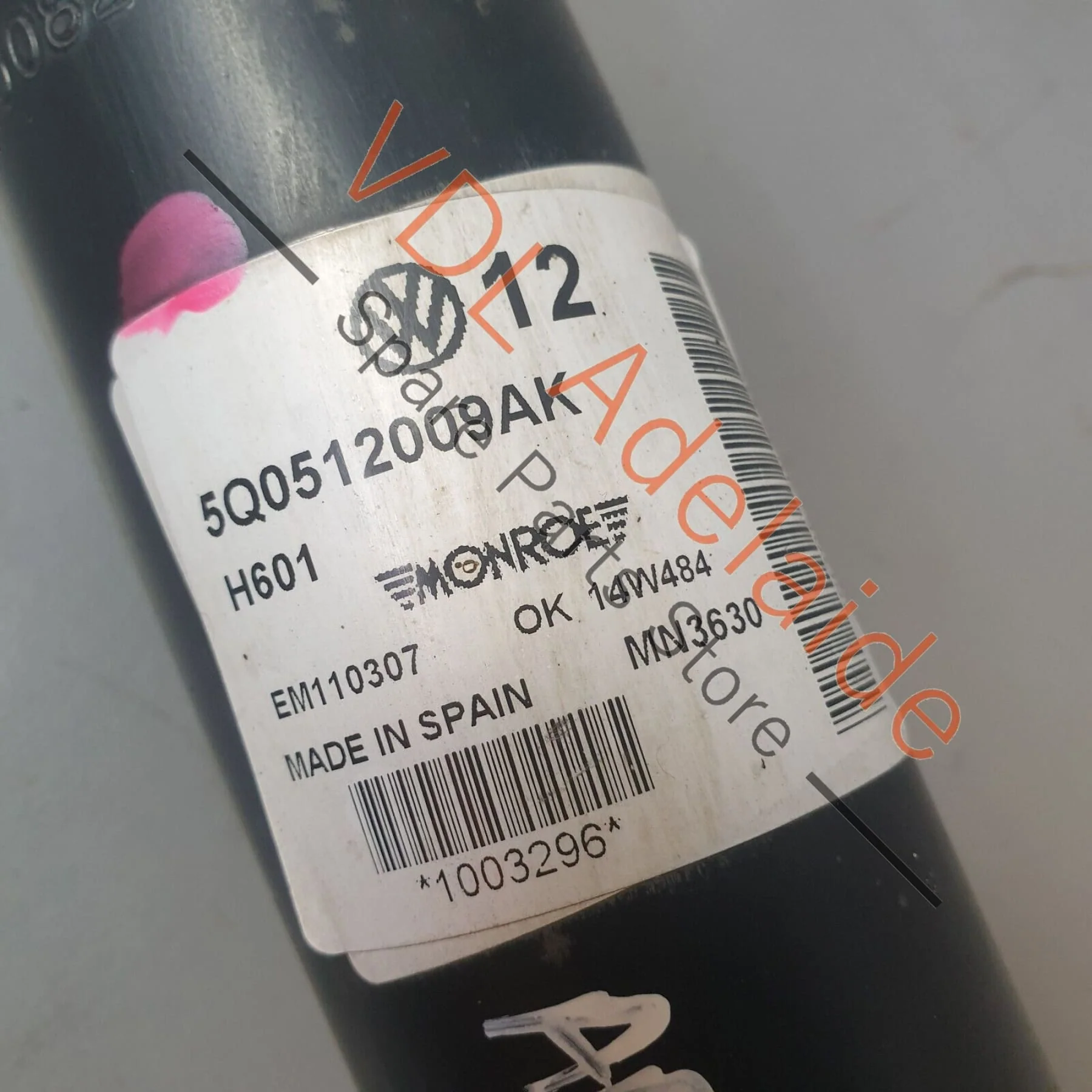 1x Genuine VW Golf GTi Mk7 Active Mag Ride Electronic Rear Shock Absorber - Image 3