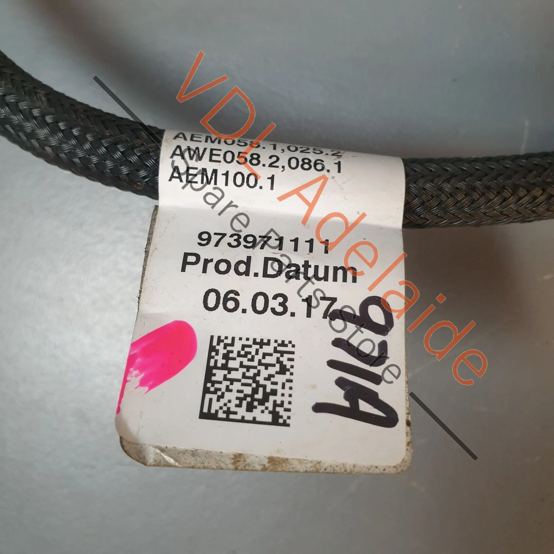 Porsche Panamera Turbo 971 Front Steering Wiring Harness Cable 973971111 - Image 3