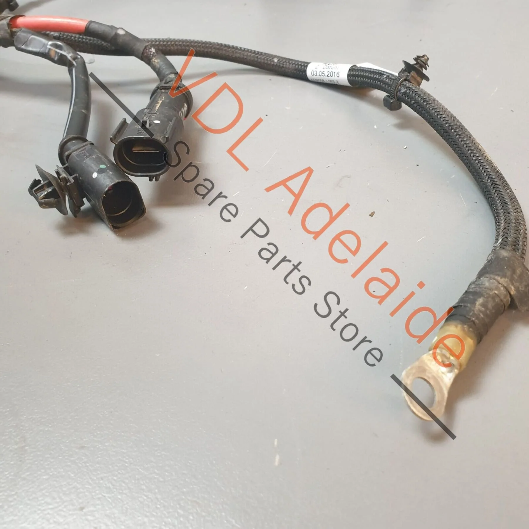 Porsche Panamera Turbo 971 Front Steering Wiring Harness Cable 973971111 - Image 5