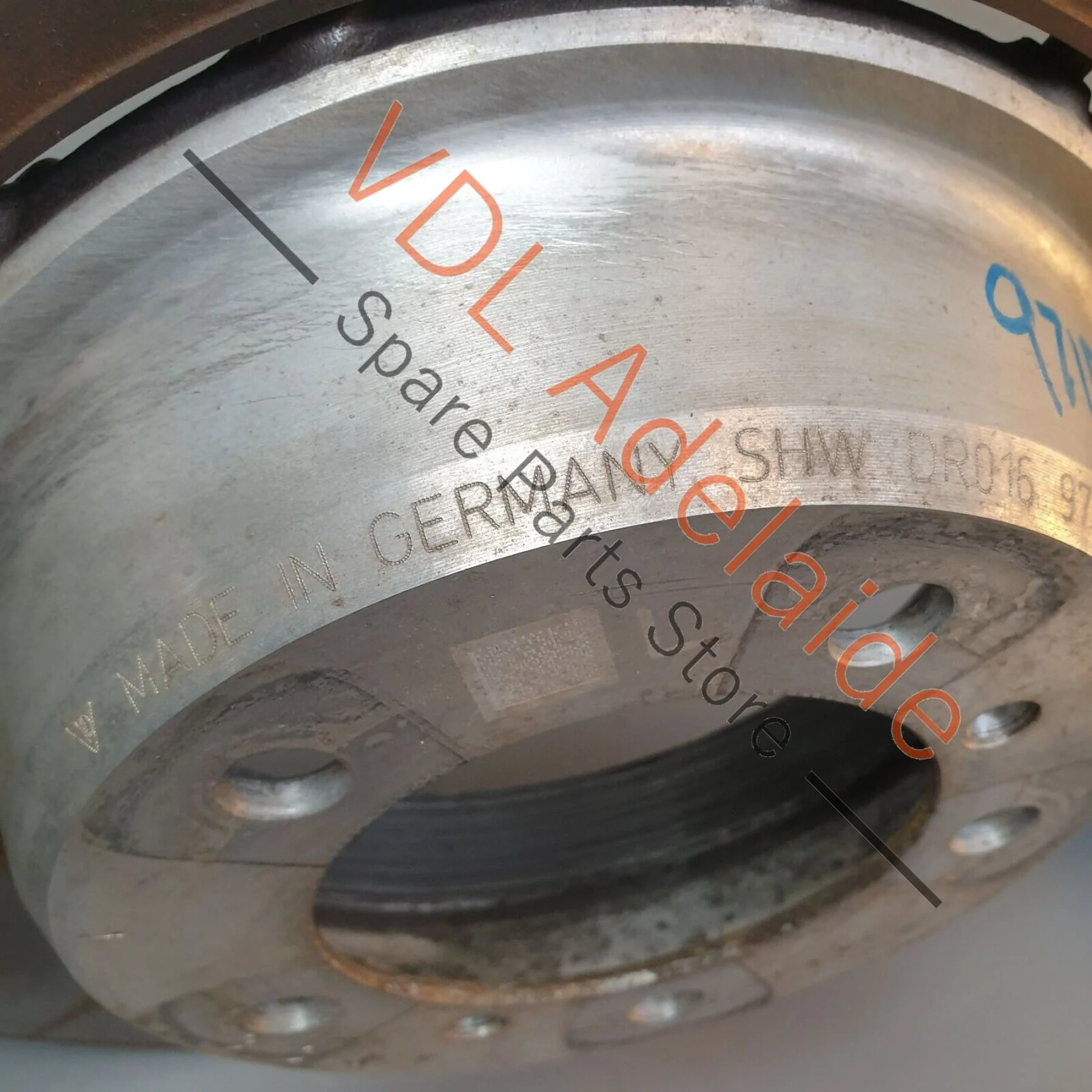 Porsche Panamera Turbo 971 Pair of Rear Disc Rotors 380mm x 30mm Slotted - Image 4