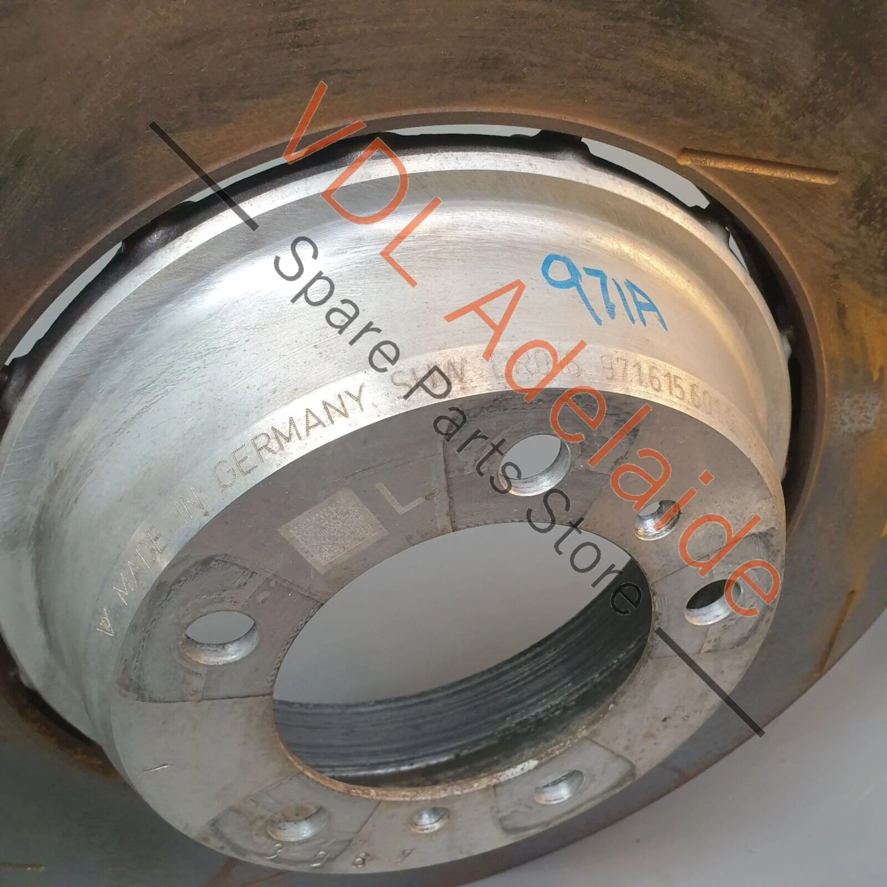 Porsche Panamera Turbo 971 Pair of Rear Disc Rotors 380mm x 30mm Slotted - Image 5