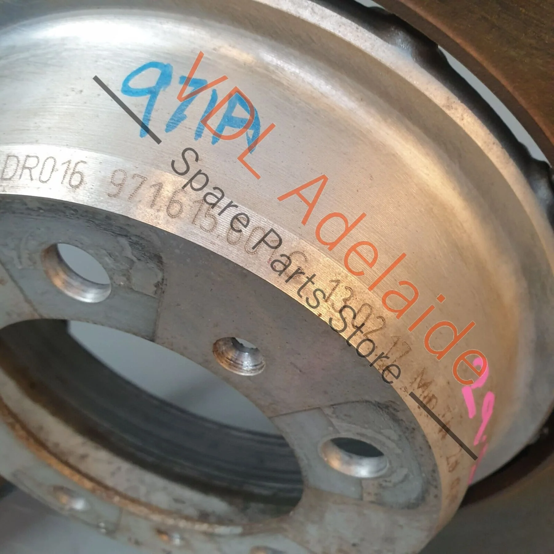Porsche Panamera Turbo 971 Pair of Rear Disc Rotors 380mm x 30mm Slotted - Image 6