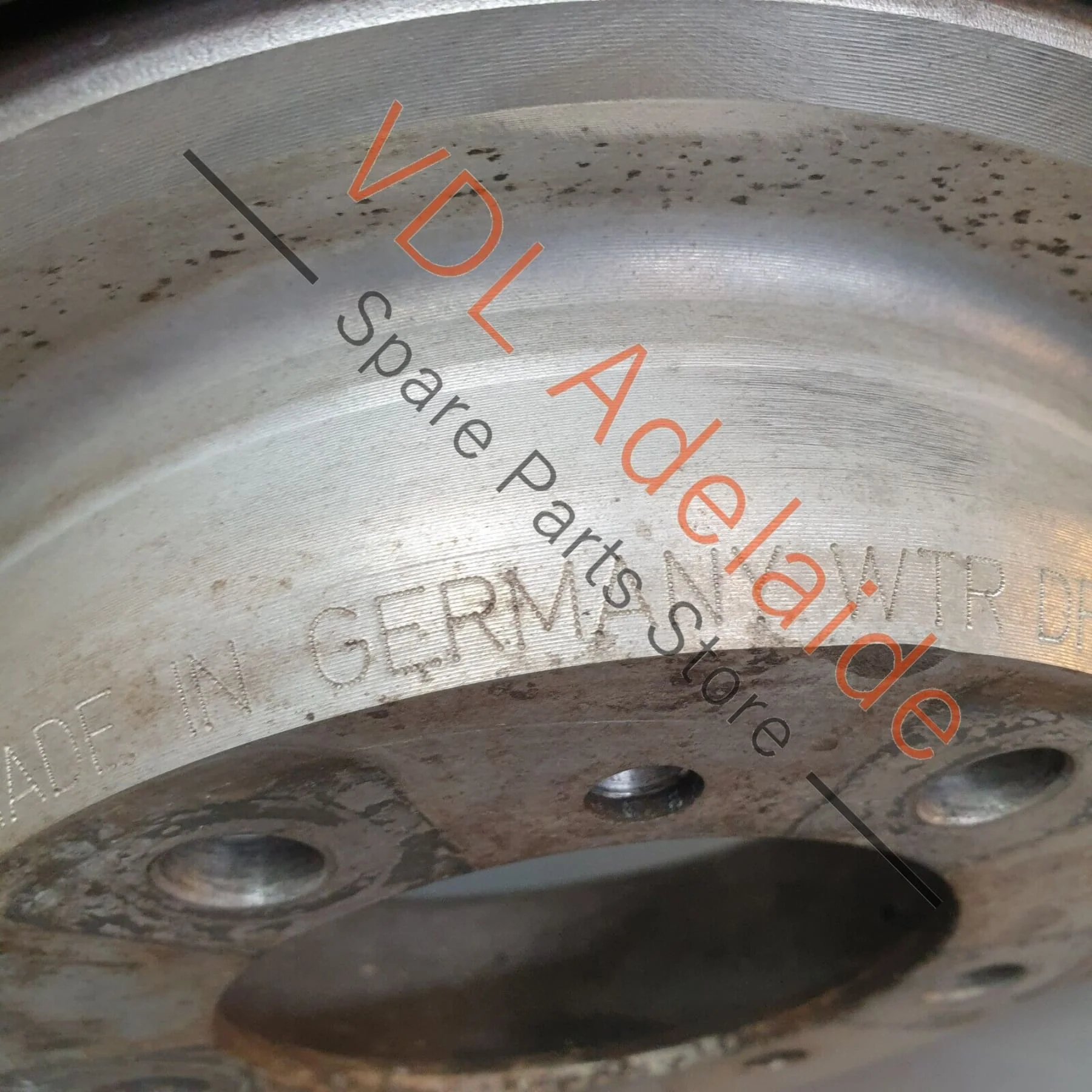 Porsche Panamera Turbo 971 Pair of Front 410mm Brake Disc Rotors Slotted - Image 5