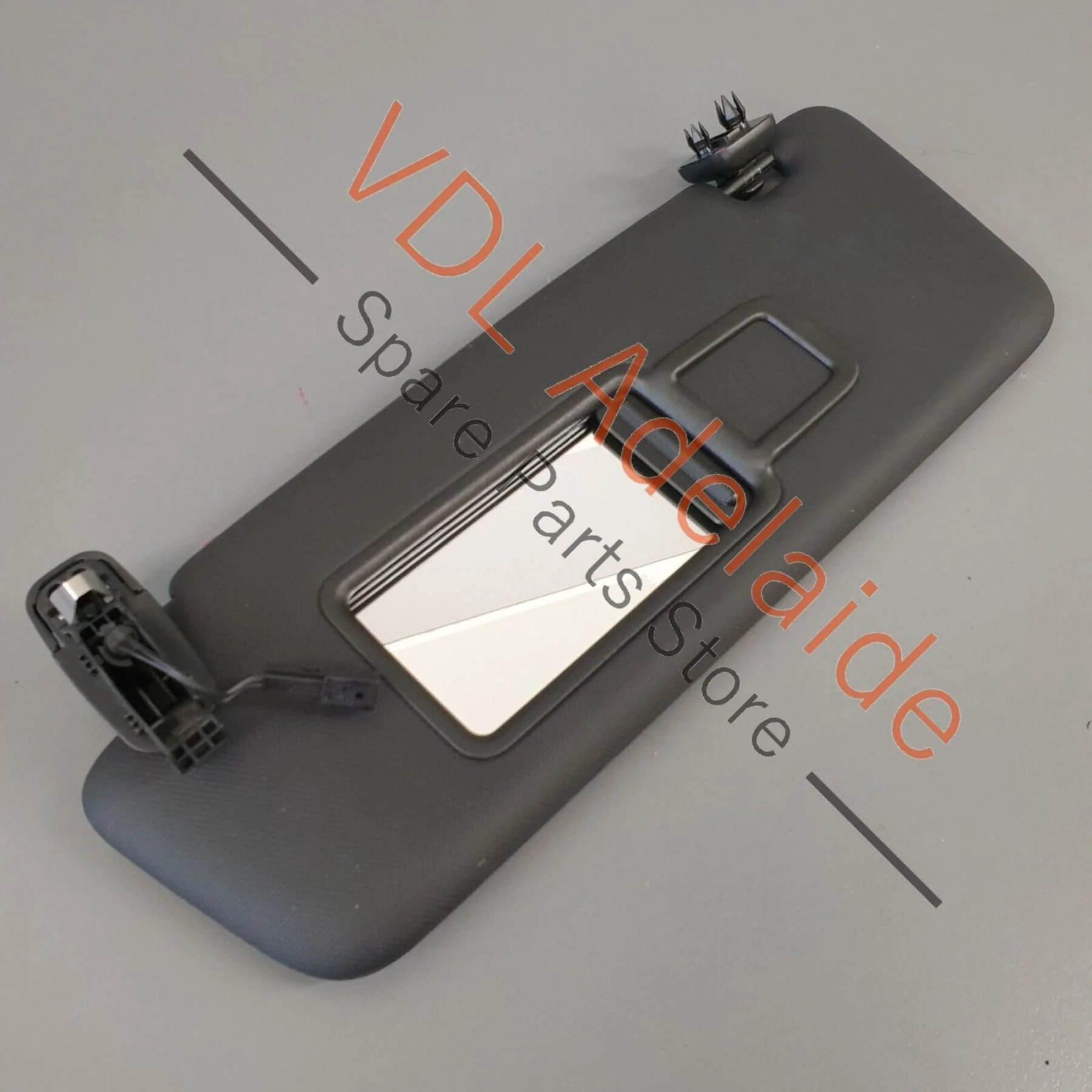 Audi RS3 8V Sun Visor With Illuminated Mirror Left LHS Soul Black 8V0857551C