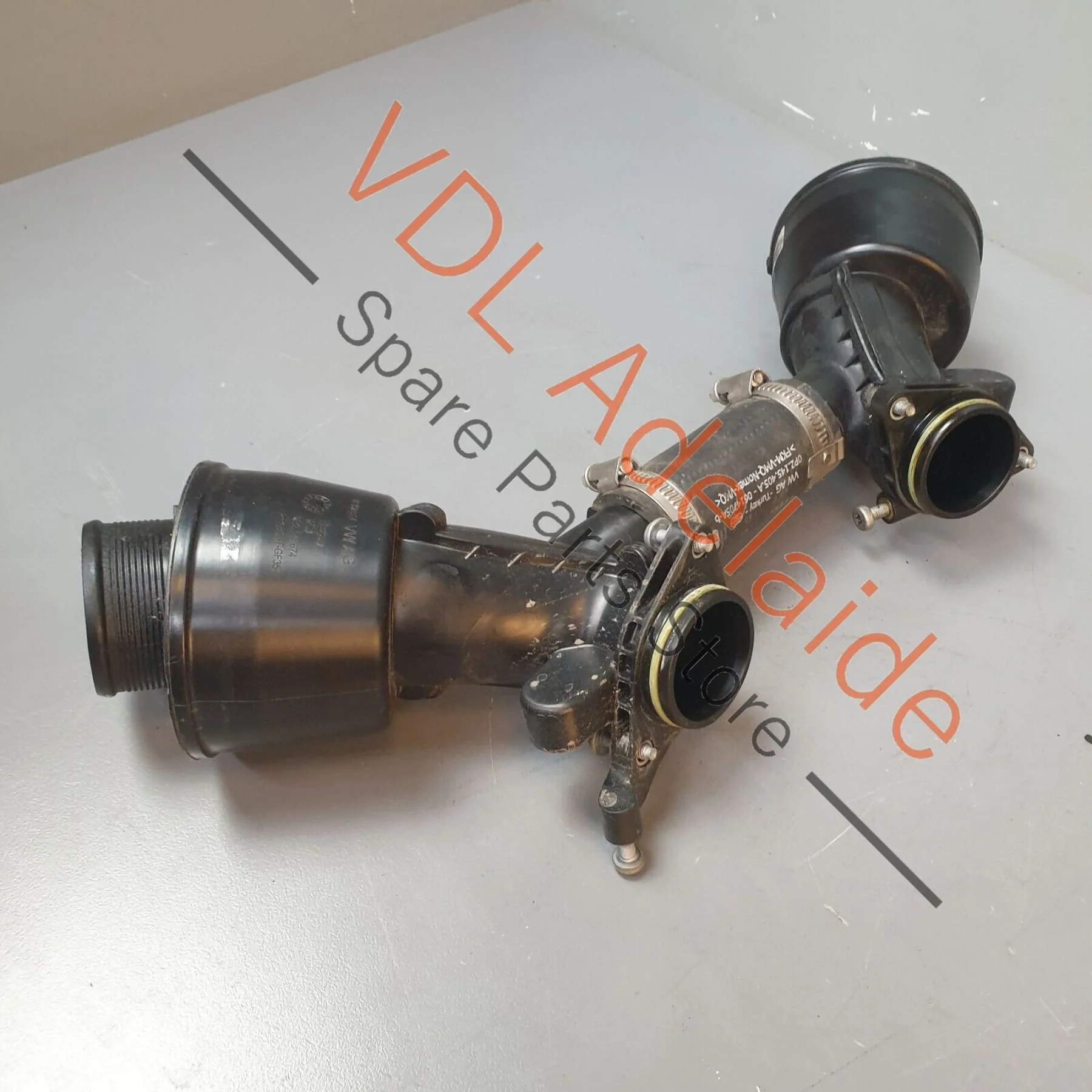 Porsche Panamera Turbo 971 Intake Manifold Pressure Pipe Left & Right - Image 6