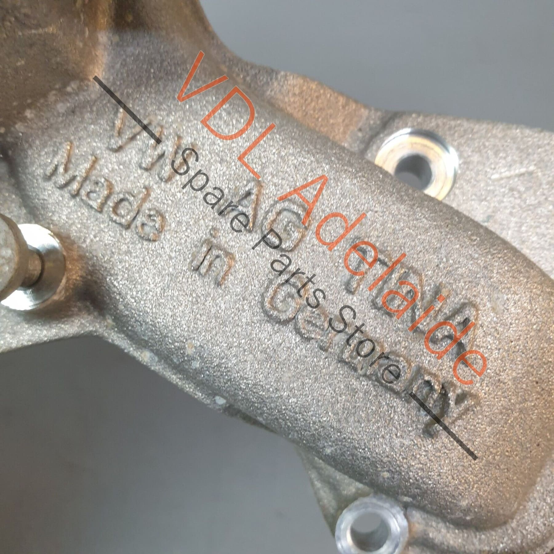 Porsche Cayenne Panamera Turbo 4.0 V8 Engine Coolant Regulator Housing Jacket - Image 9