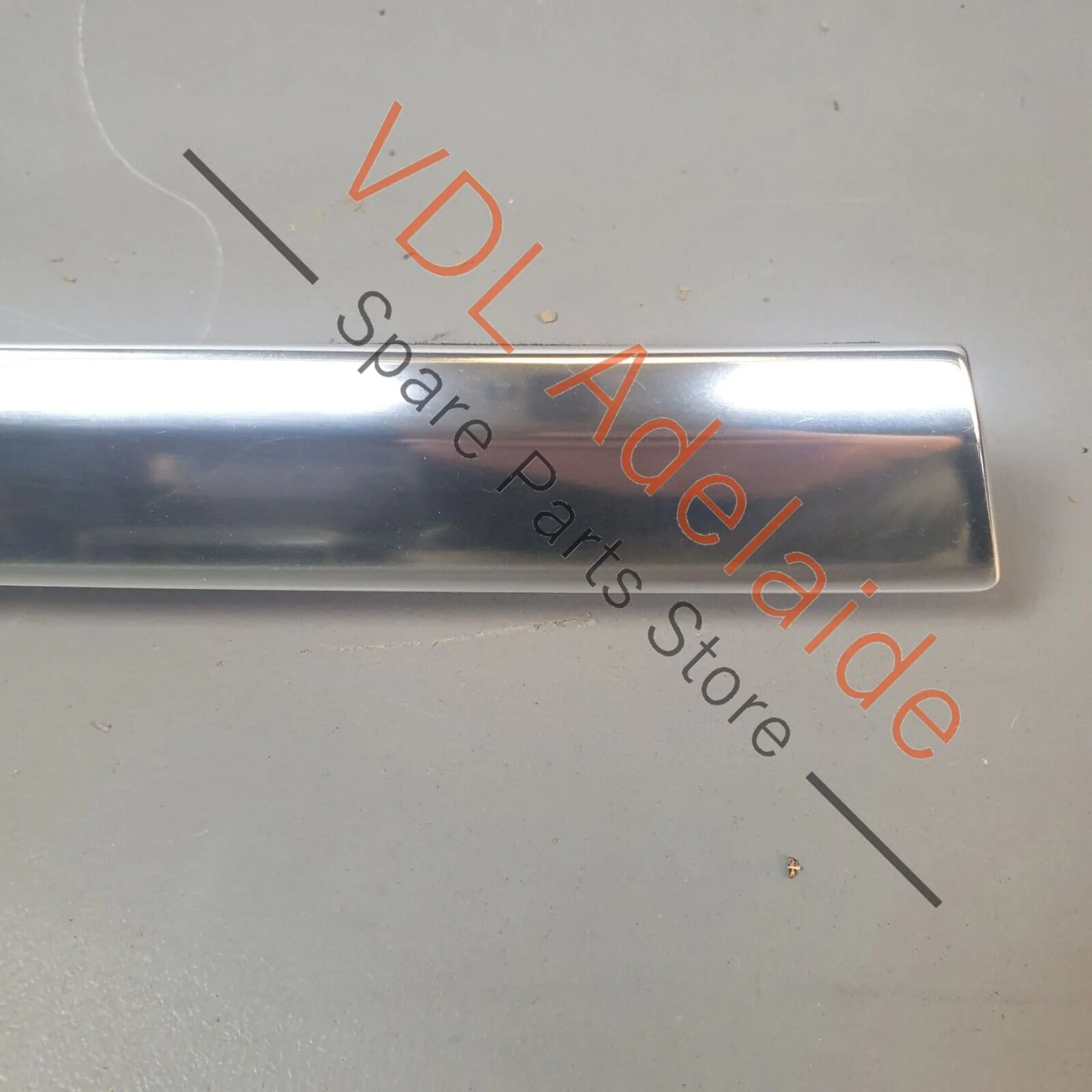 Porsche Panamera Turbo 971 Left Rear Window Slot Seal Door Exterior Chrome - Image 5