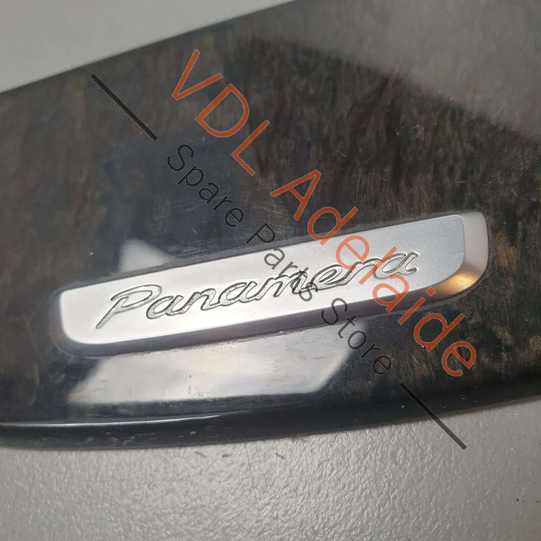 Porsche Panamera Turbo 971 Centre Console Flip Cabinet Cover Trim Swedish Birch - Image 6