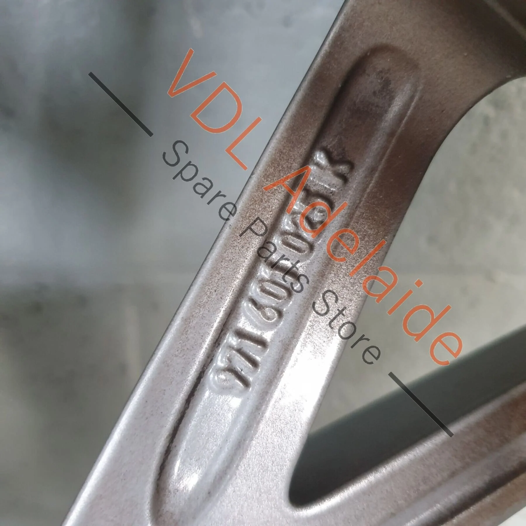 1x Porsche Panamera Turbo 971 21x11.5 in Rear Alloy Wheel Rim - Image 6