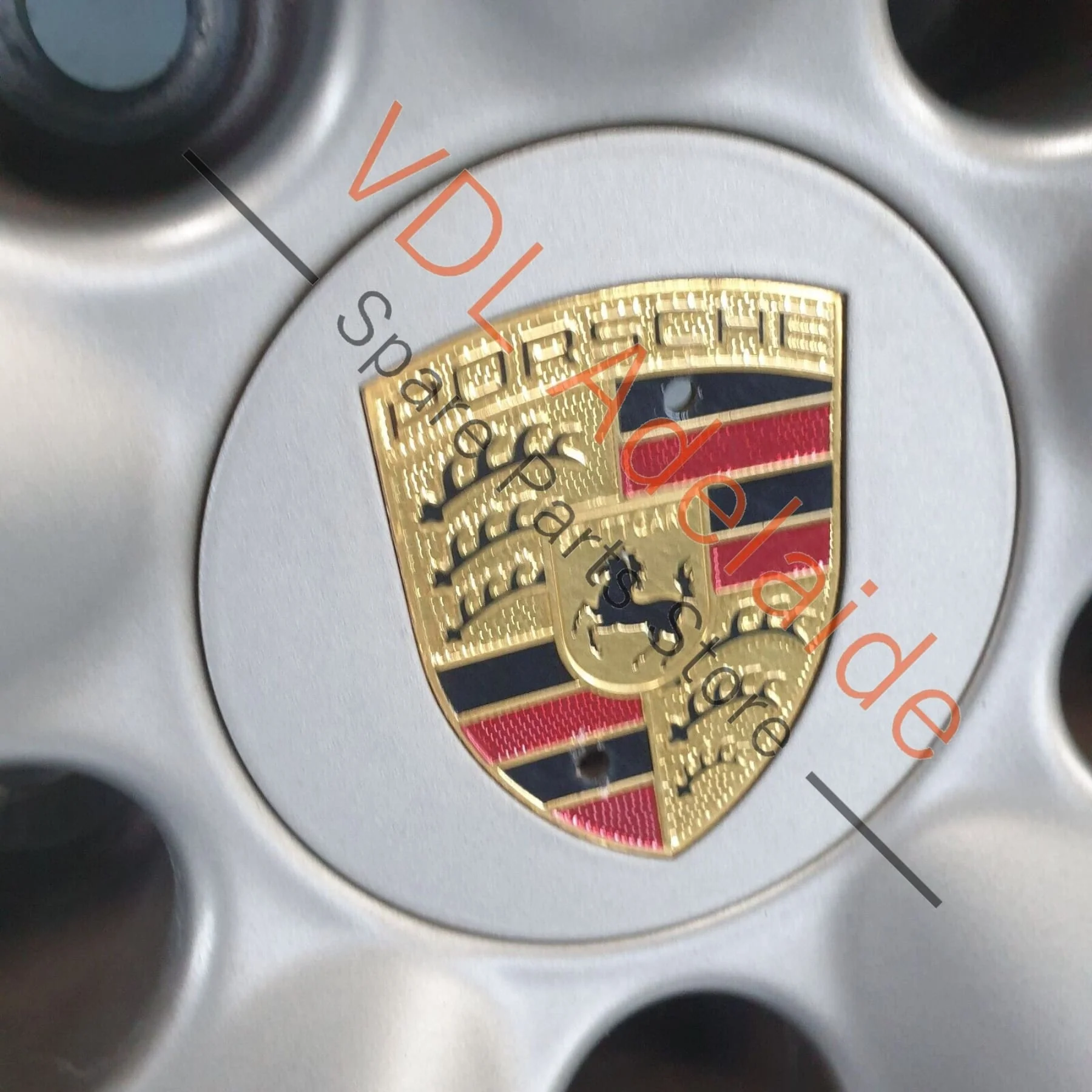 1x Porsche Panamera Turbo 971 21x11.5 in Rear Alloy Wheel Rim - Image 8