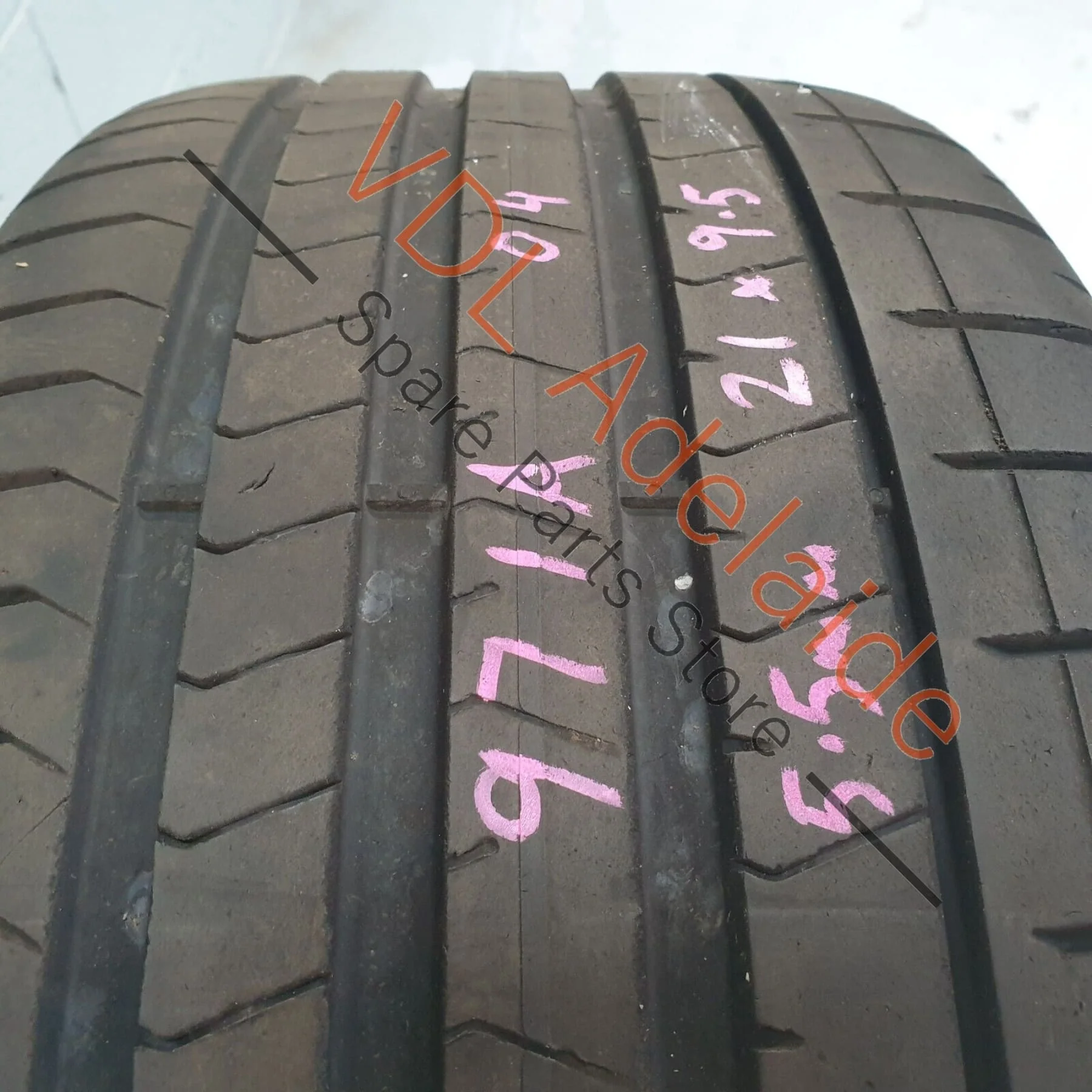 1x Porsche Panamera Turbo 971 21x9.5 in Front Alloy Wheel Rim - Image 4