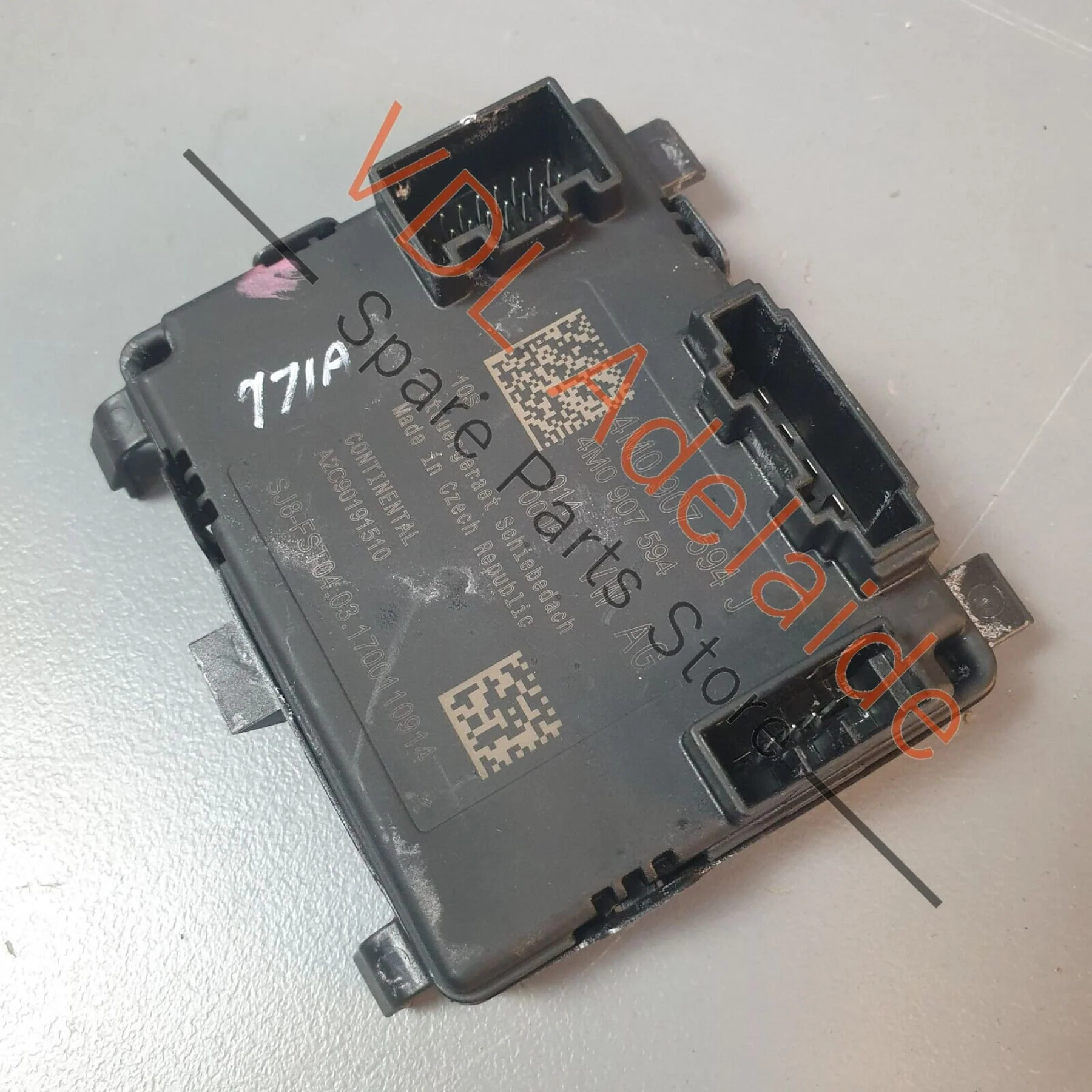 Porsche Panamera Turbo 971 Sunroof Glass Sliding Roof Control Unit 9A790759400