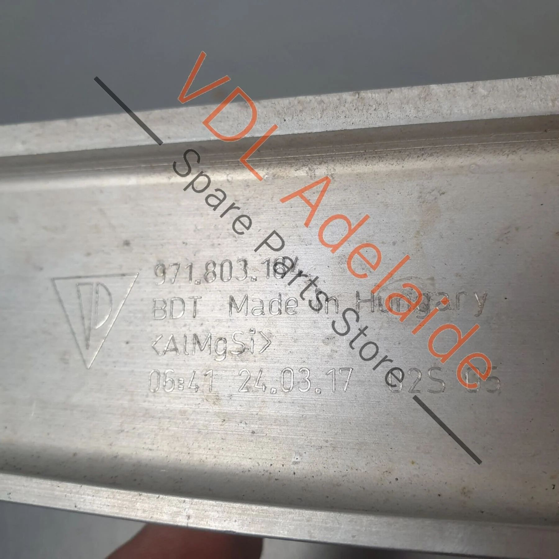Porsche Panamera Turbo 971 Rear Bumper Reinforcement Reo 971803184C - Image 5