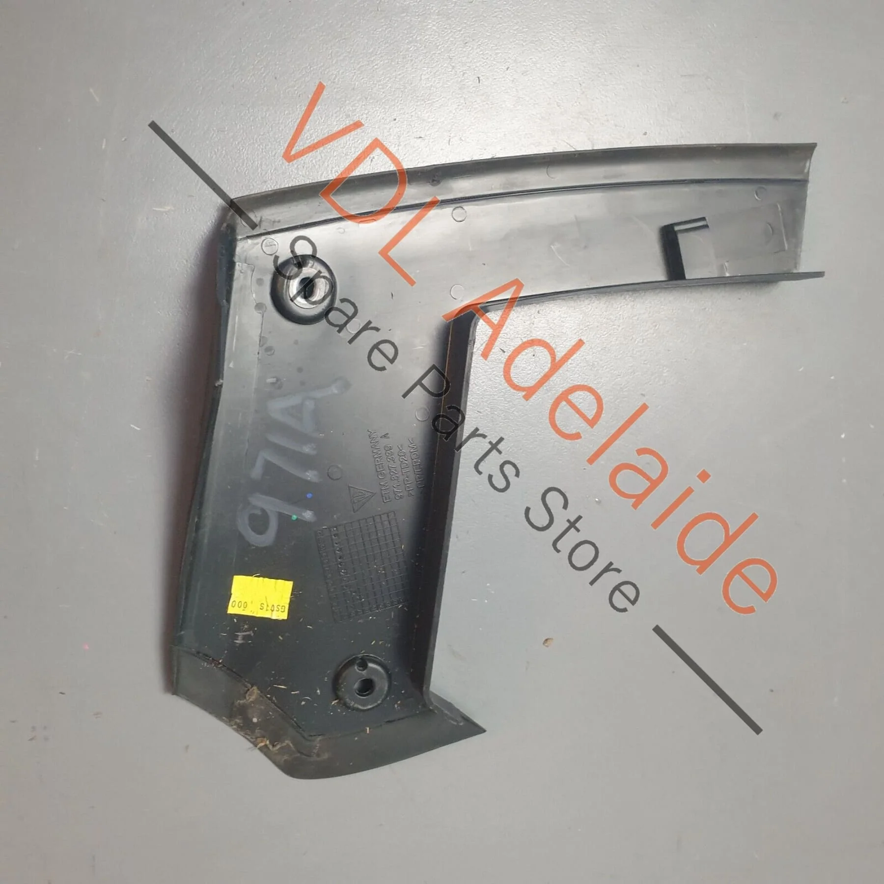 Porsche Panamera Turbo 971 Rear Lid Boot Spoiler Left Trim 971827339B - Image 7