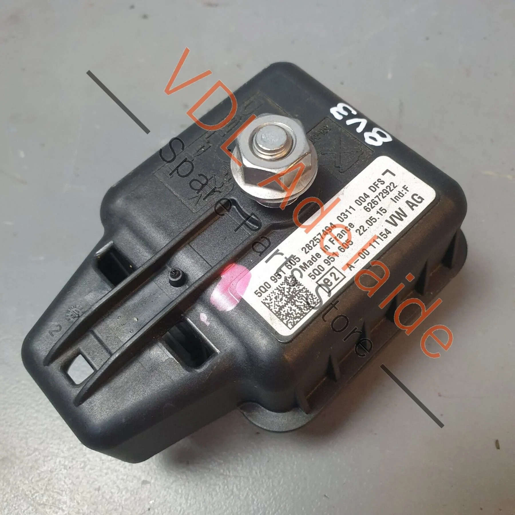 Audi RS3 8V Electronic Siren Alarm Anti Theft 5Q0951605