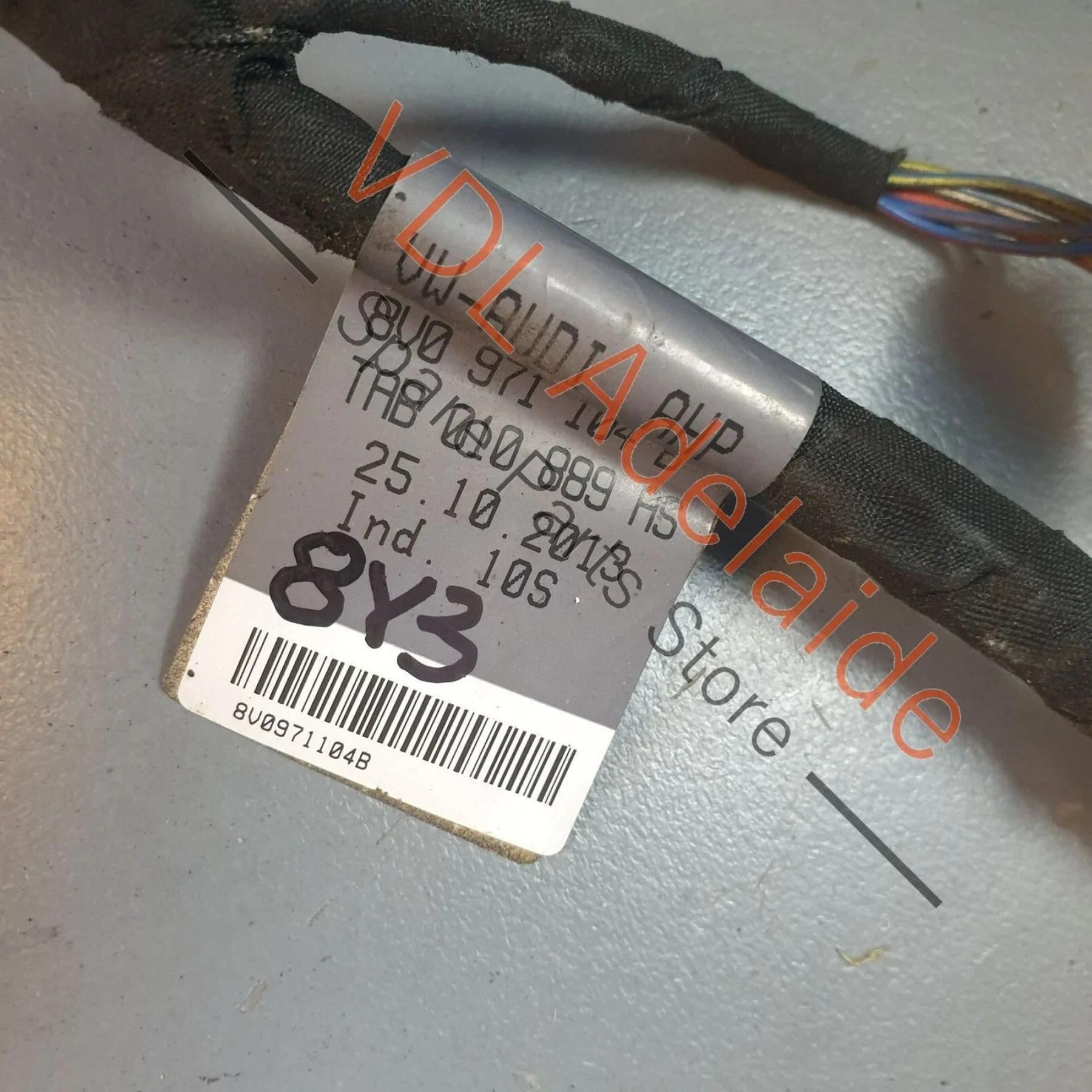 Audi RS3 8V Wiring Loom Harness for Rear Bumper PDC Parking Sensors 8V0971104C - Image 2