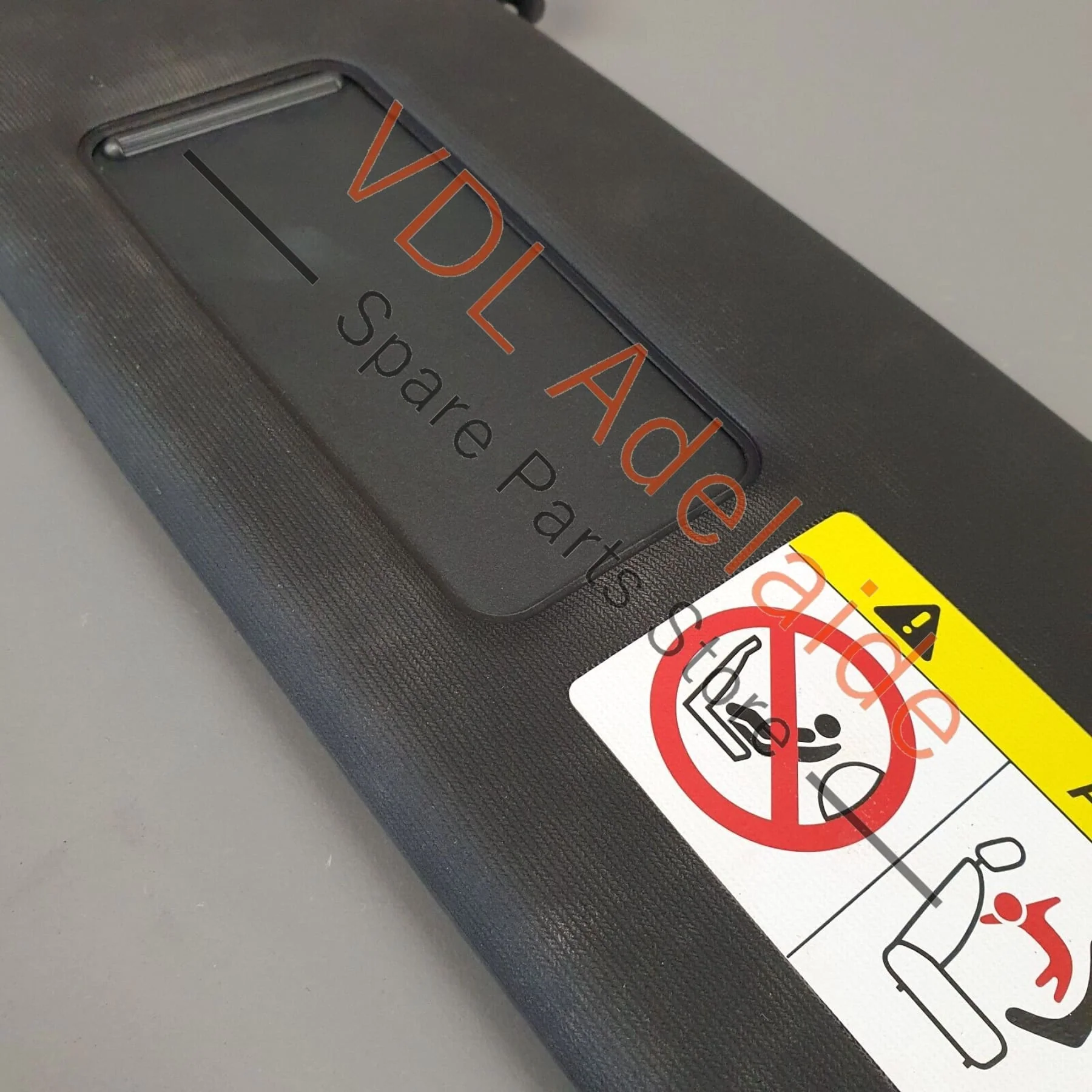 VW Polo GTi Mk5 6R 6C Left Side LHS Black Sun Visor 6R0857551 - Image 5