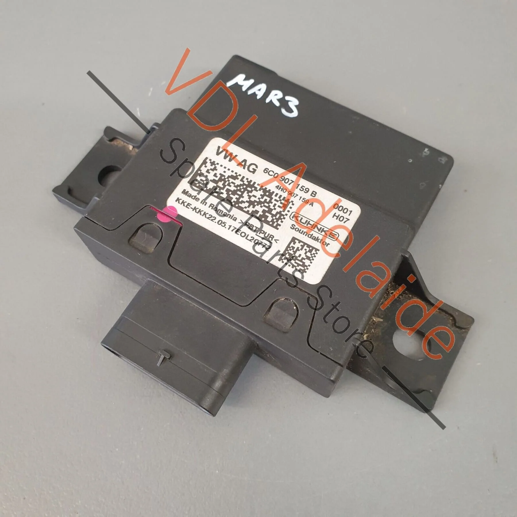 VW Polo GTi Mk5 6R Control Unit for Impact Sound 6C0907159B