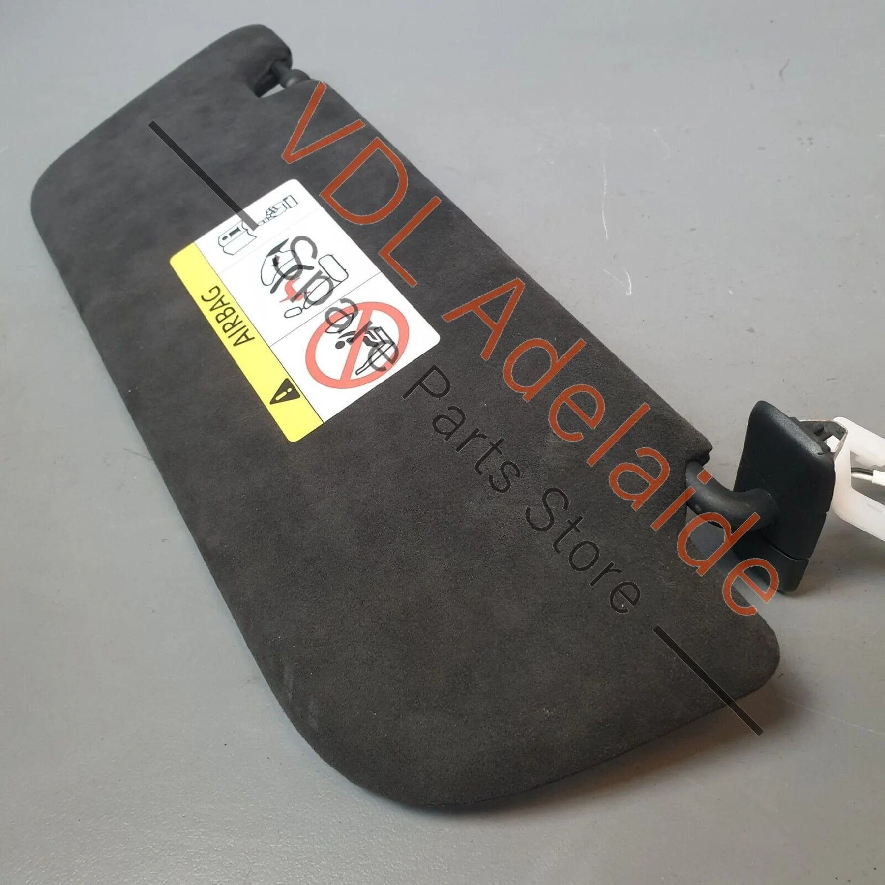 Porsche Panamera Turbo 971 Left Side Sun Visor Sunvisor 971857551G Alcantara - Image 2