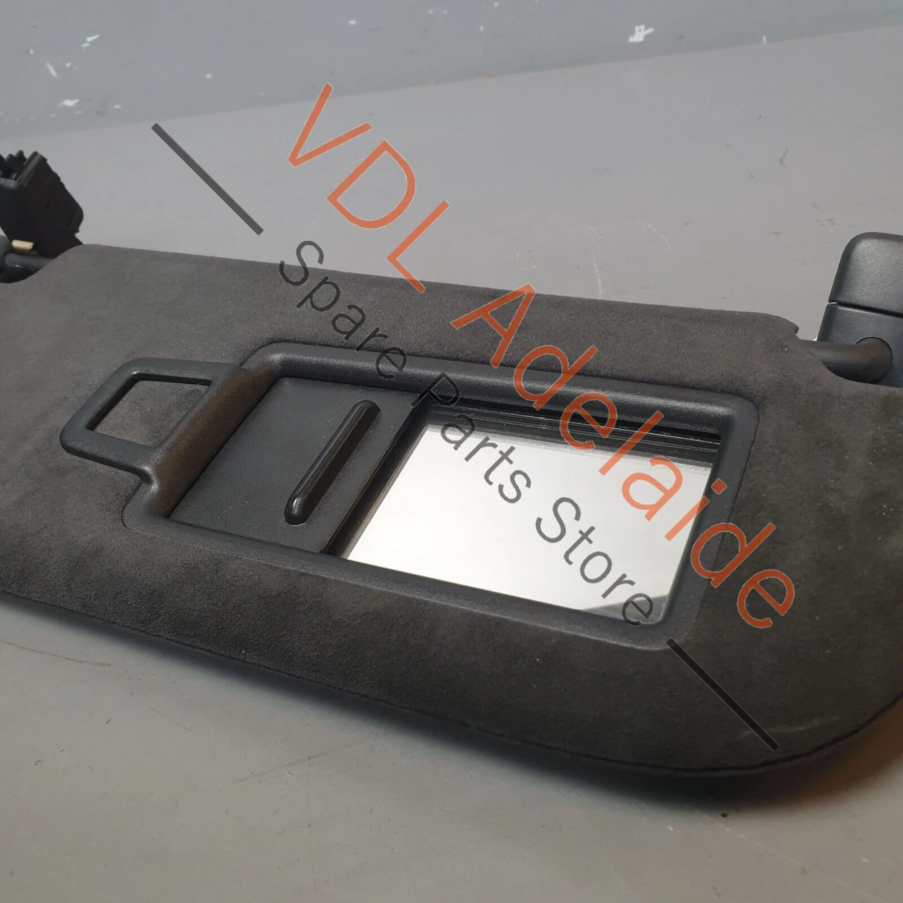 Porsche Panamera Turbo 971 Right Side Sun Visor Sunvisor 971857552Q Alcantara - Image 3