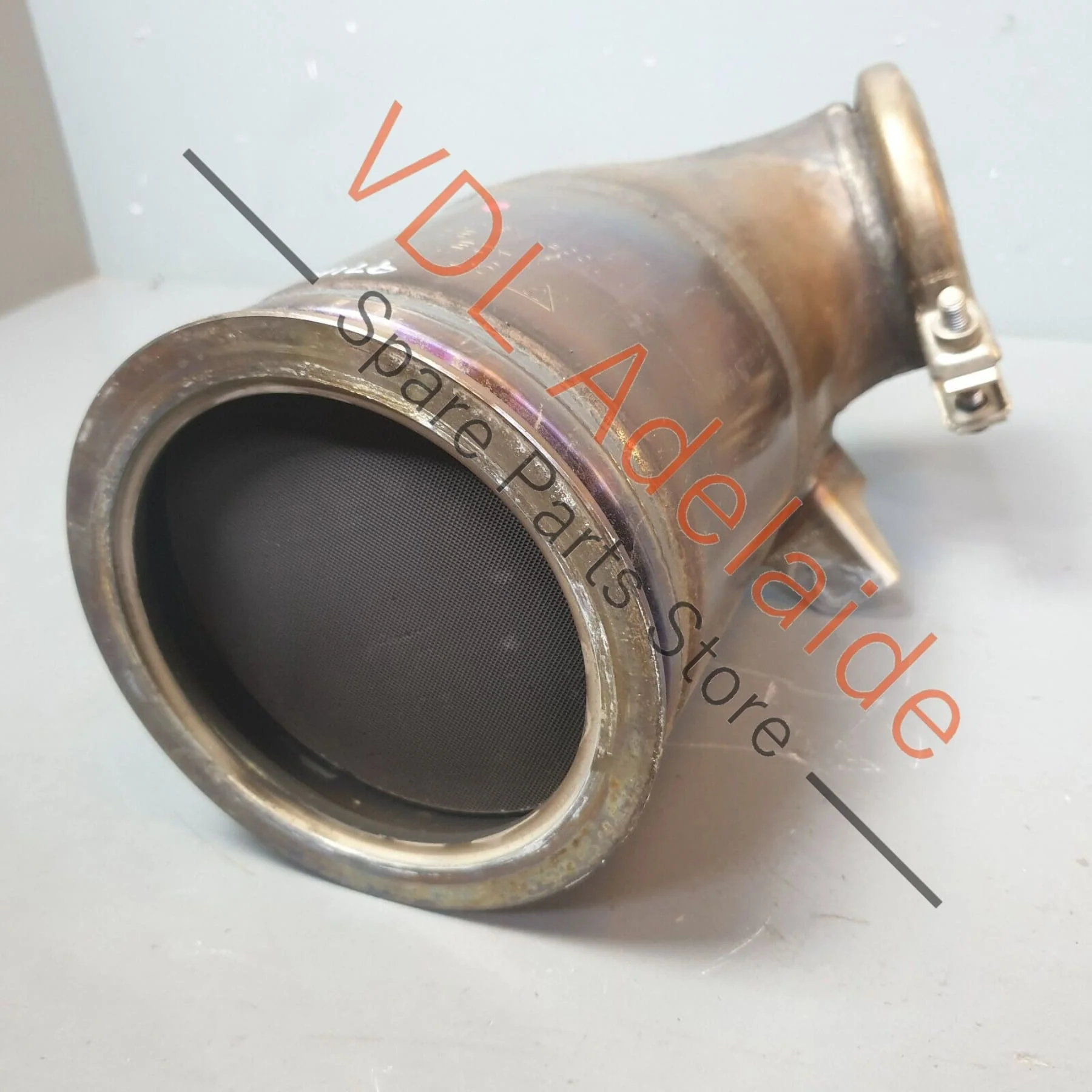 Porsche Panamera Turbo 971 Left Upper Catalytic Converter Catalyst 9A7254301G - Image 3