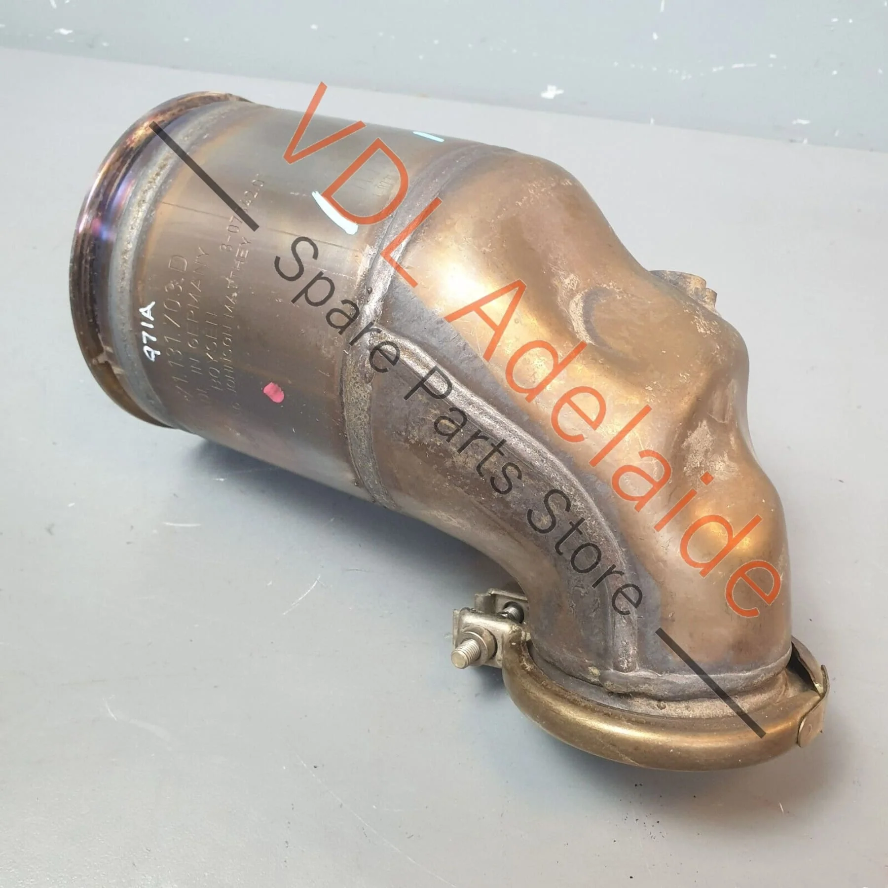 Porsche Panamera Turbo 971 Left Upper Catalytic Converter Catalyst 9A7254301G - Image 4