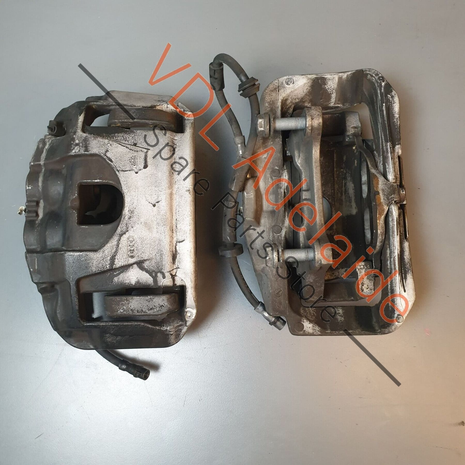 VW Audi A8 4H Pair of Front Brake Brakes Calipers 380mm x 36mm Disc - Image 7