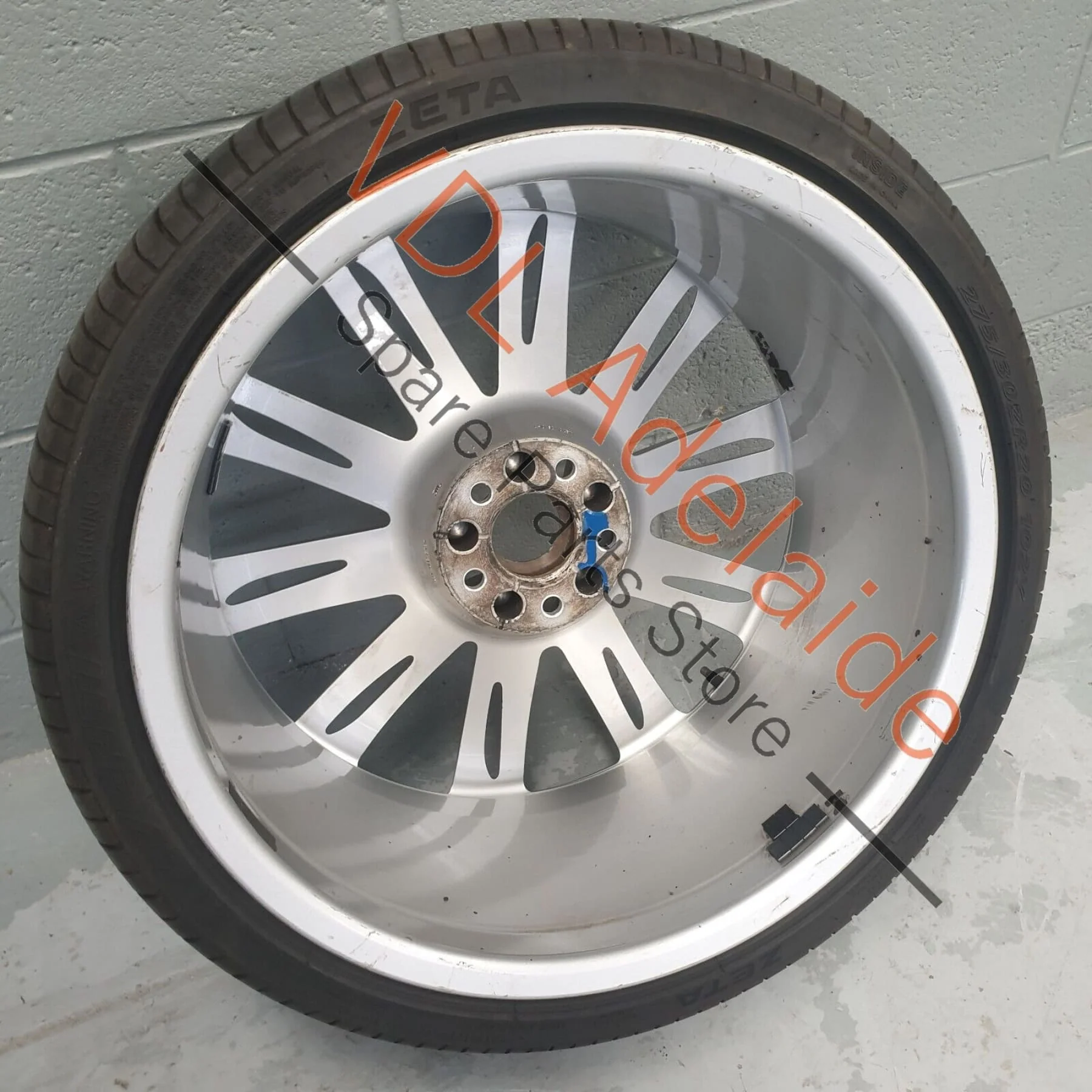 Genuine Audi A8 4H 2010-2017 20 x 9 Alloy Wheel 20in x 9in 10 Split Spoke #03 4H0601025N - Image 9