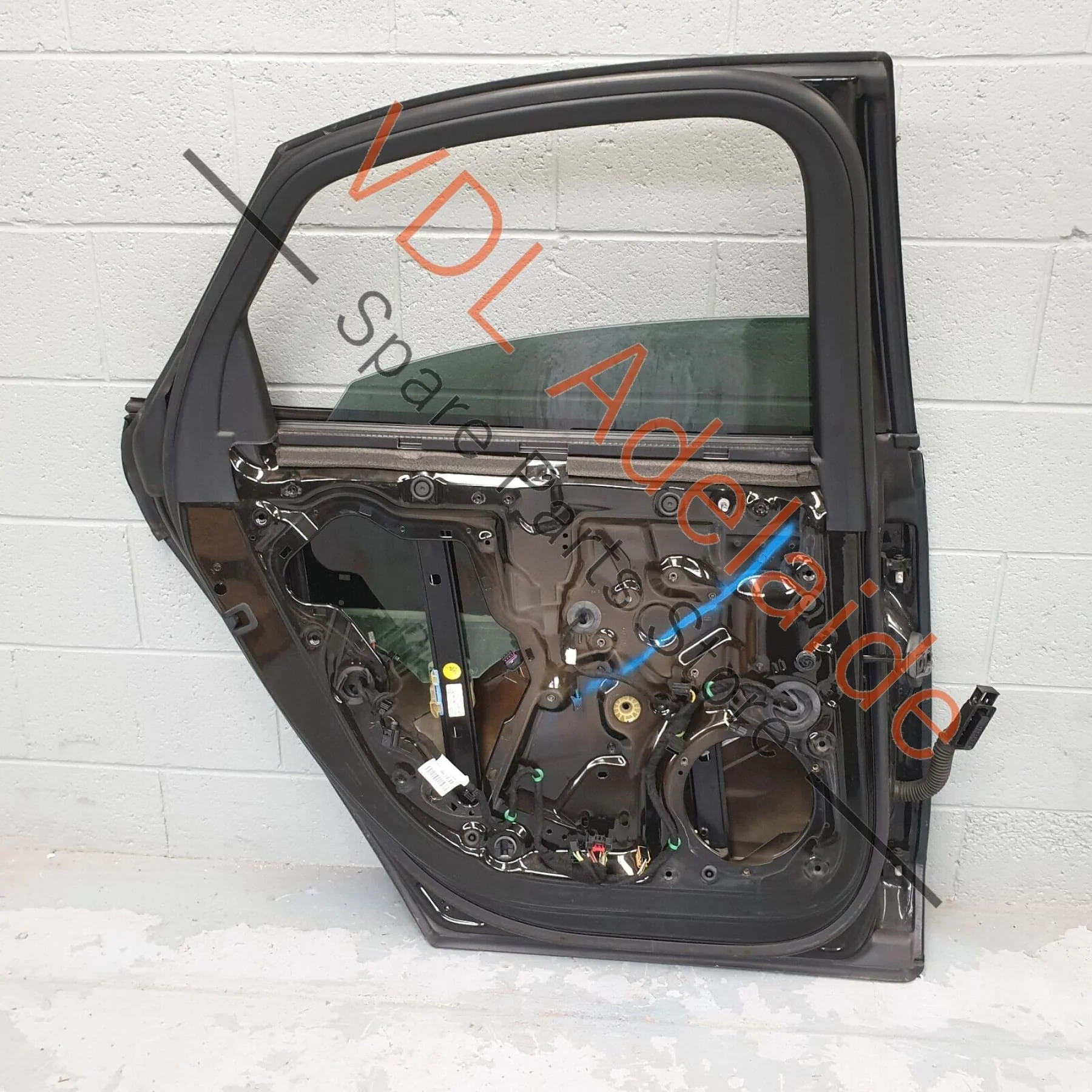 Audi A8 4H 2010-2017 Rear Left Door Shell Panel w Glass Havanna Black 4J4J 4H0833051C - Image 5