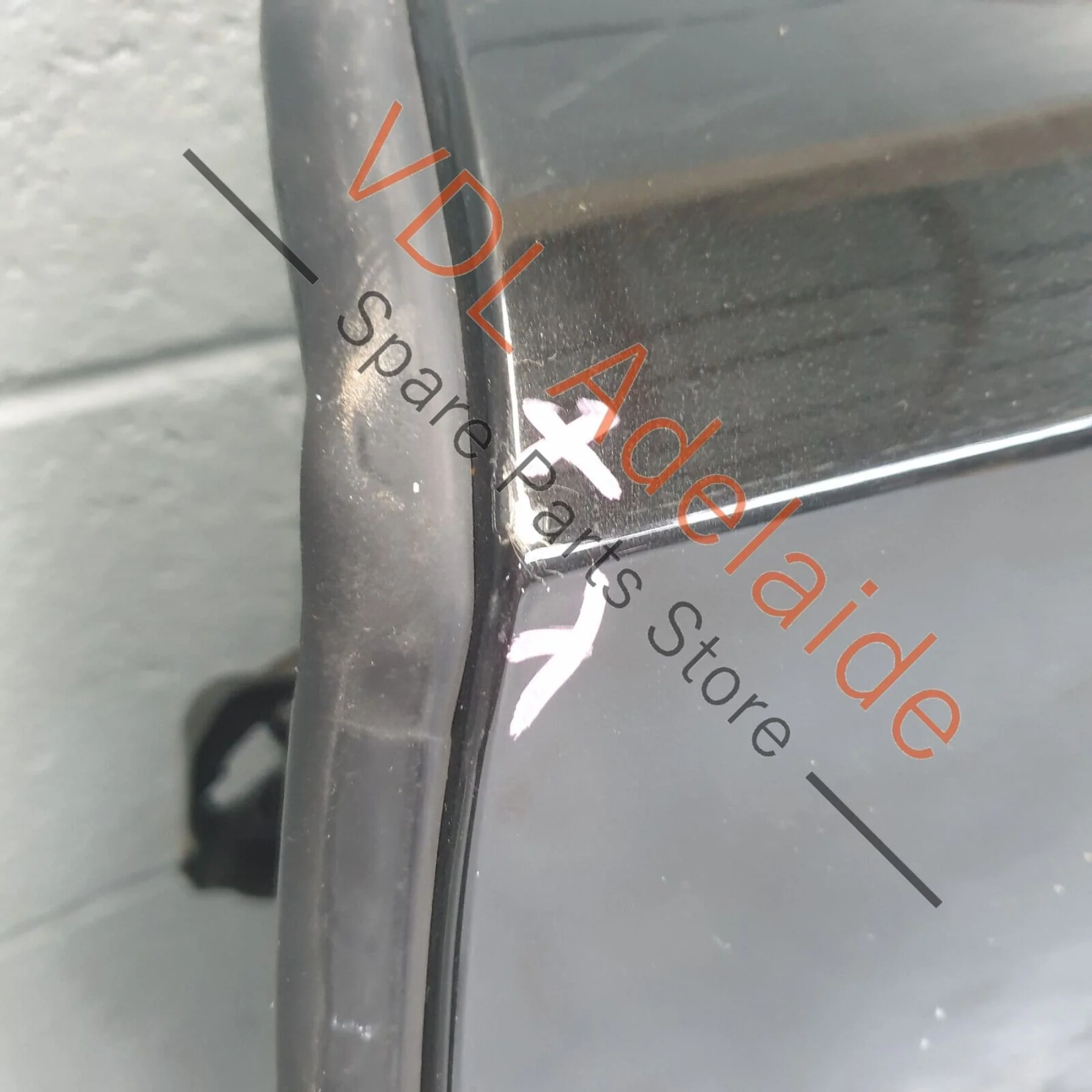 Audi A8 4H 2010-2017 Front Left Door Shell Panel w Glass Havanna Black 4J4J 4H0831051B - Image 5