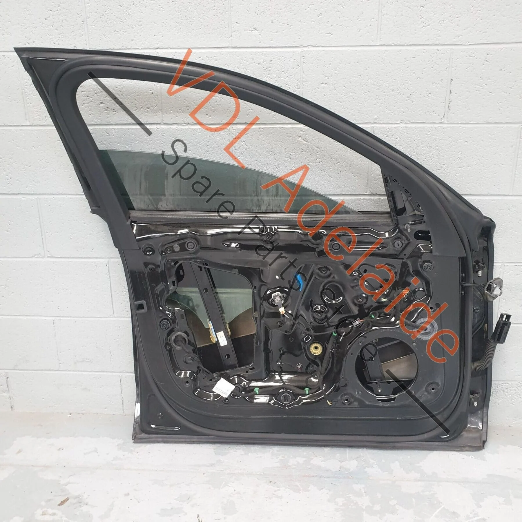 Audi A8 4H 2010-2017 Front Left Door Shell Panel w Glass Havanna Black 4J4J 4H0831051B - Image 7