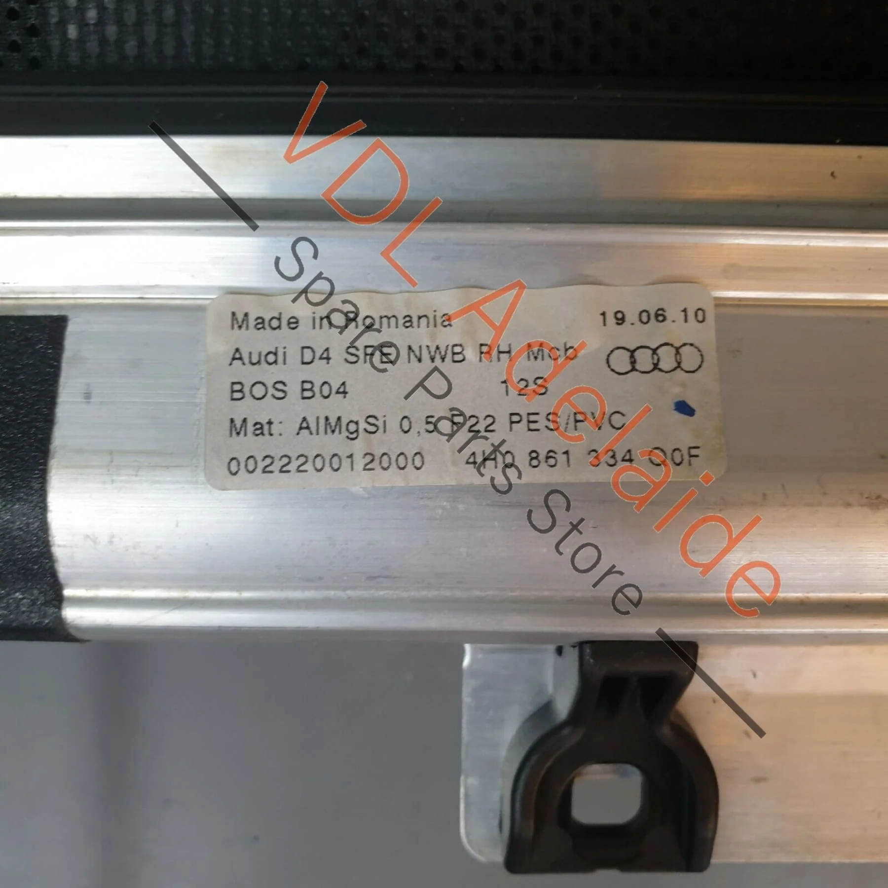 Genuine Audi A8 4H Right Rear Electric Roller Sunshade Blind Assembly Kit 4H0861334 - Image 5