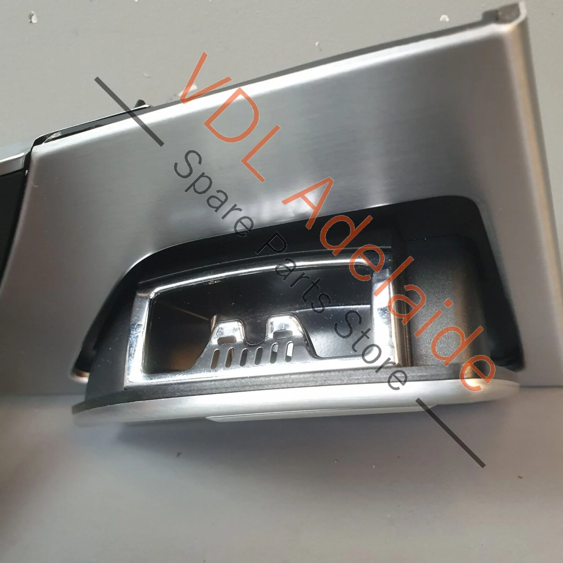 Audi A8 4H 2010-2017 Rear Left Door Trim Insert Brushed Aluminium 4H0867085B - Image 4