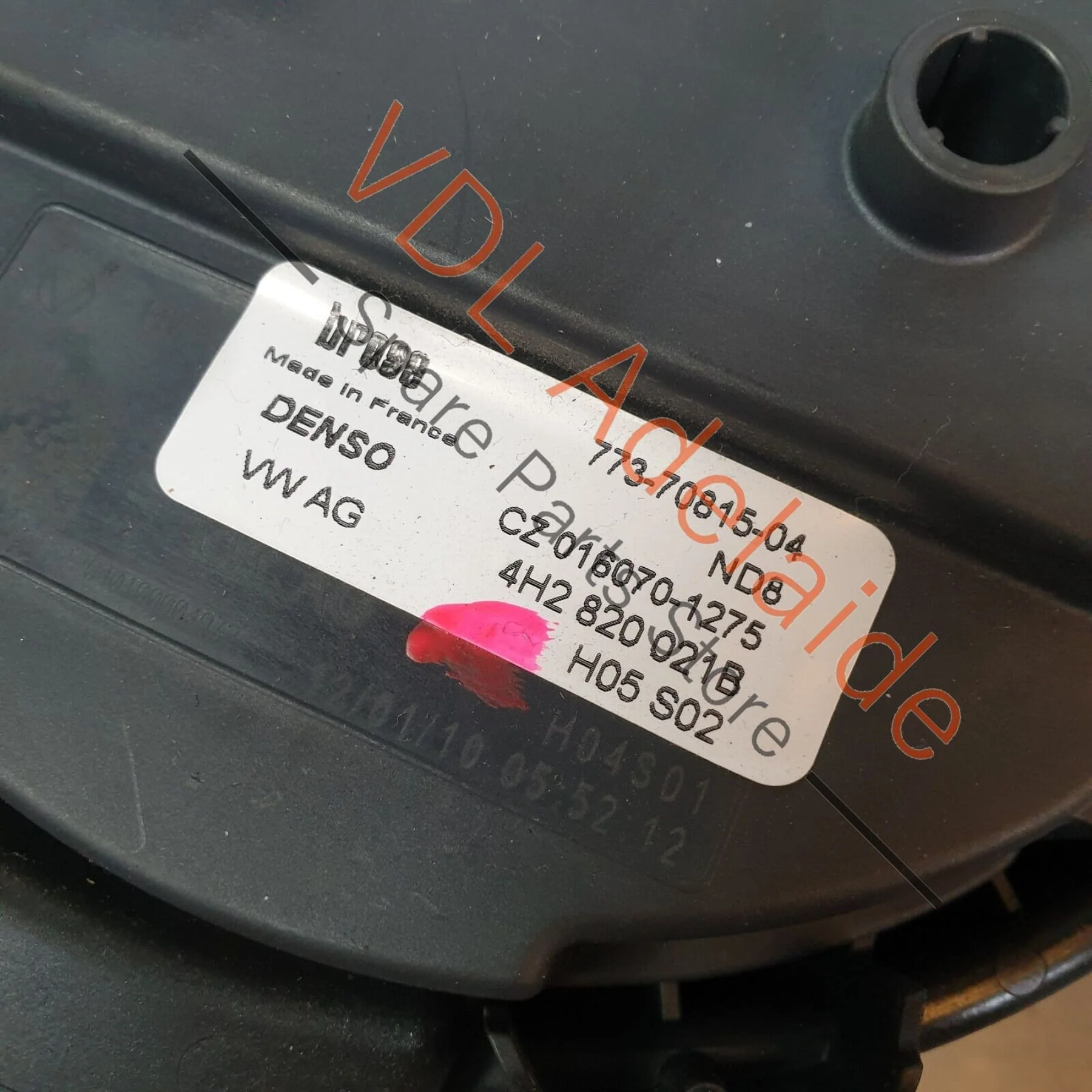 Audi A8 4H Dash Blower Fan Motor for AC Air Conditioning Heating RHD 4H2820021B - Image 4
